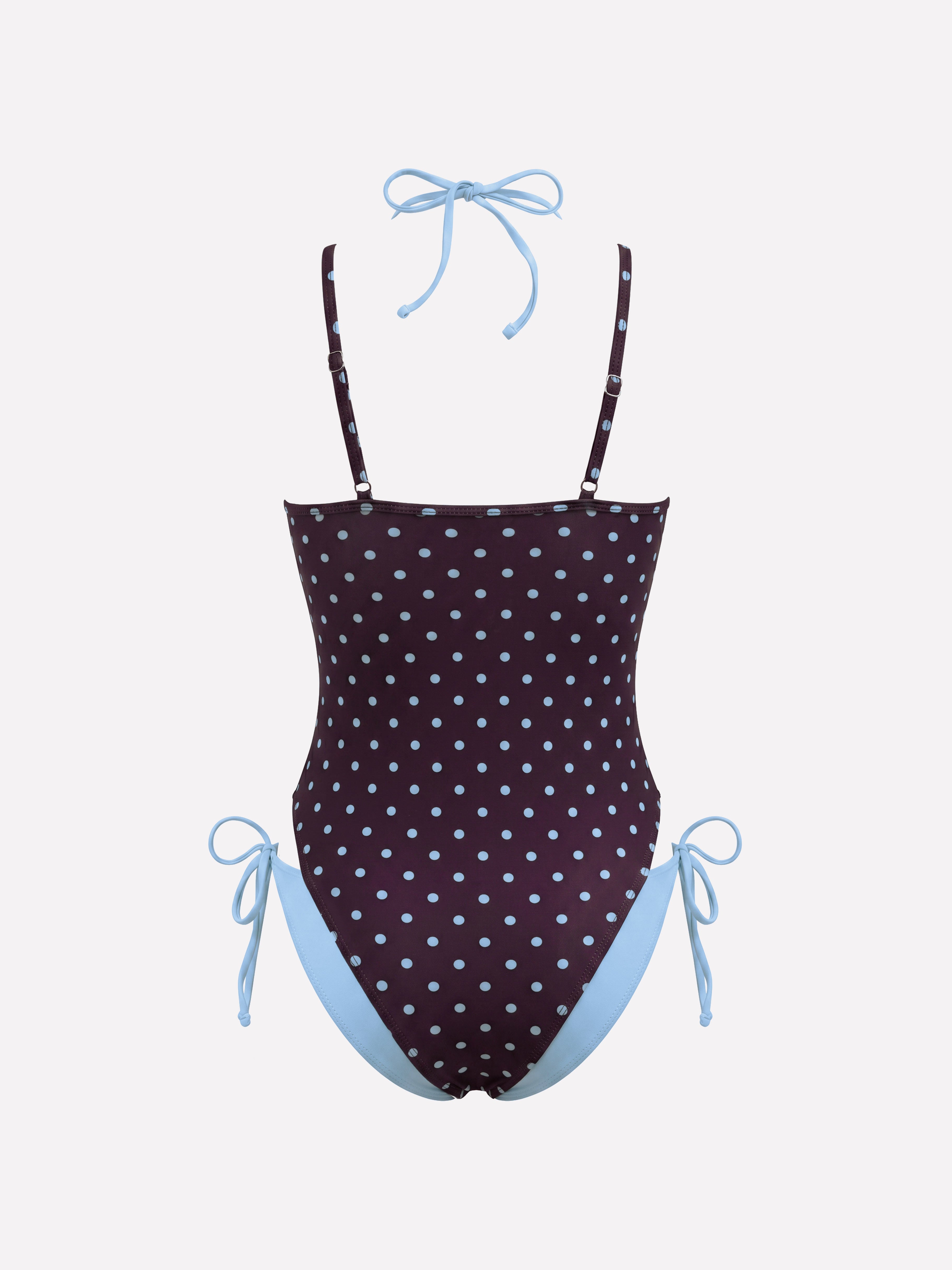 Dorea Polka Dot One-Piece Swimsuit