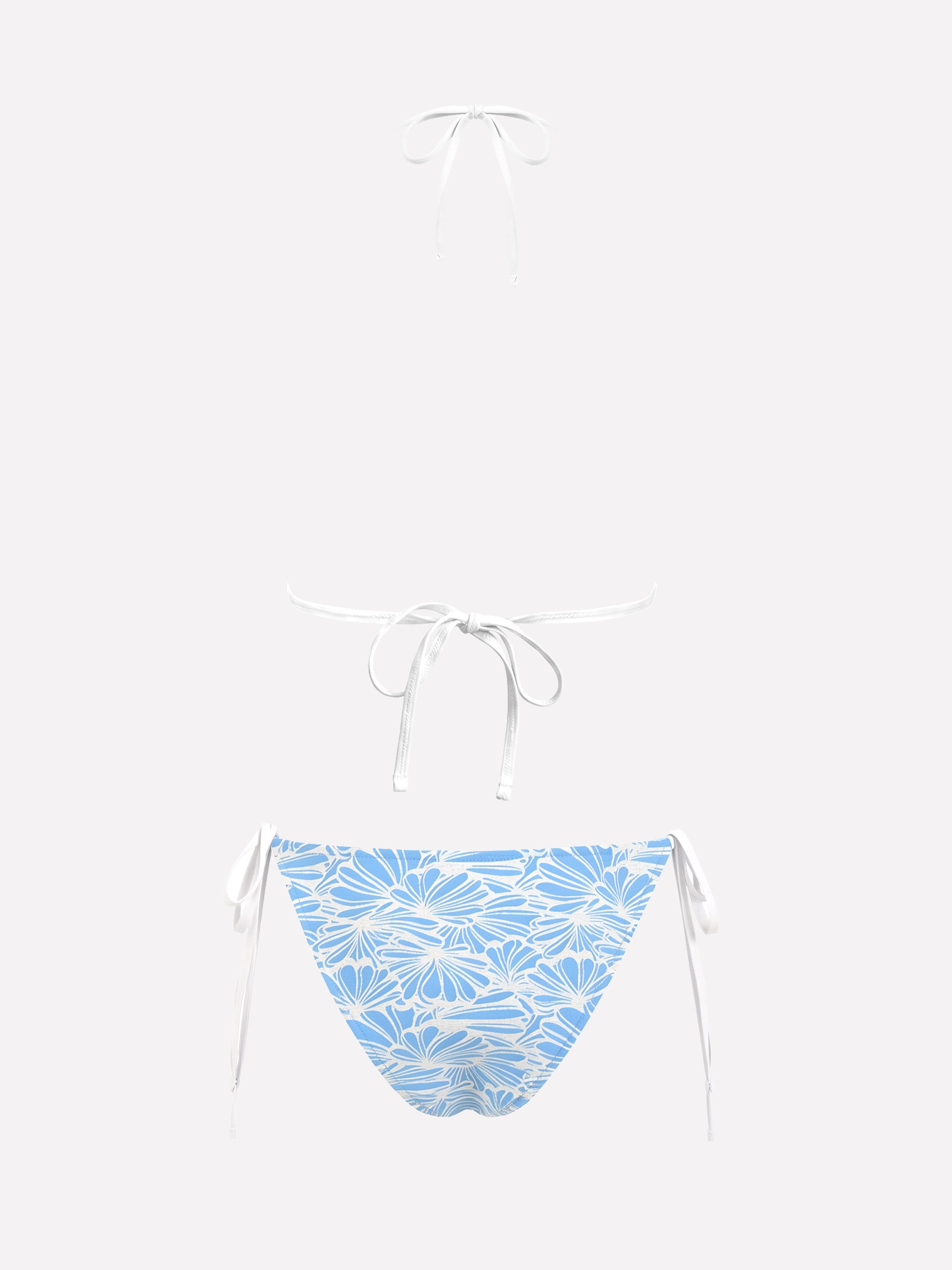 Fiora Botanical Tie One-Piece Swimsuit