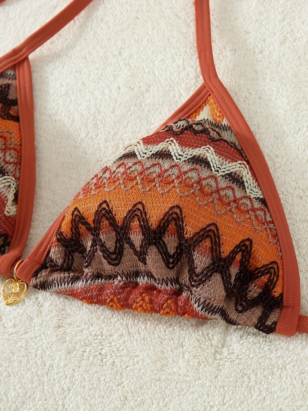 Solara Tribal Cutout Bikini Set