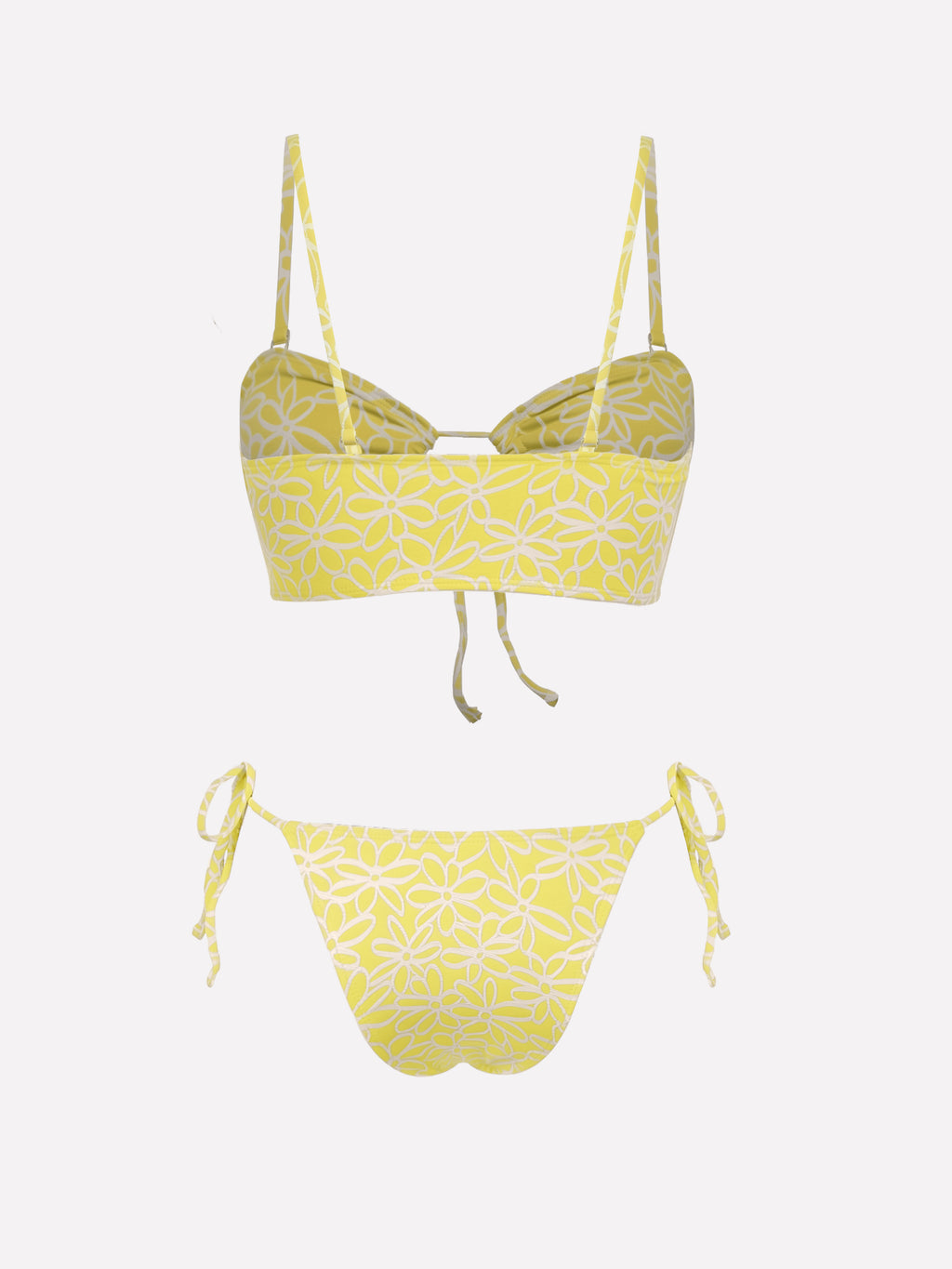 Fiora Drawstring Floral Bikini Set