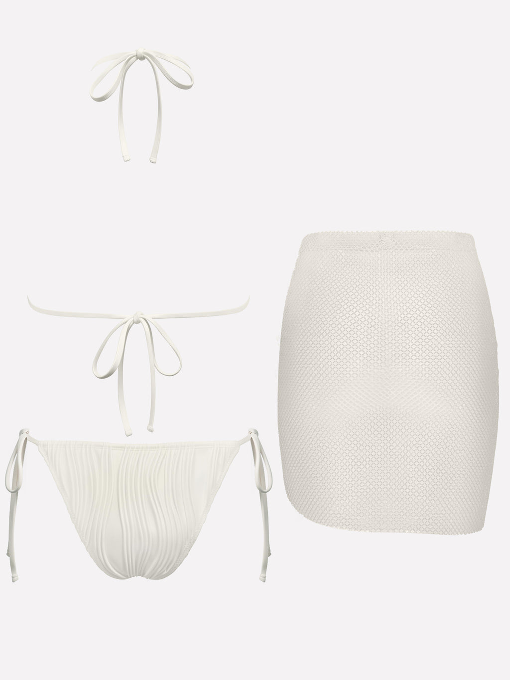 Seluna Shell Starfish 3-Piece Bikini Set