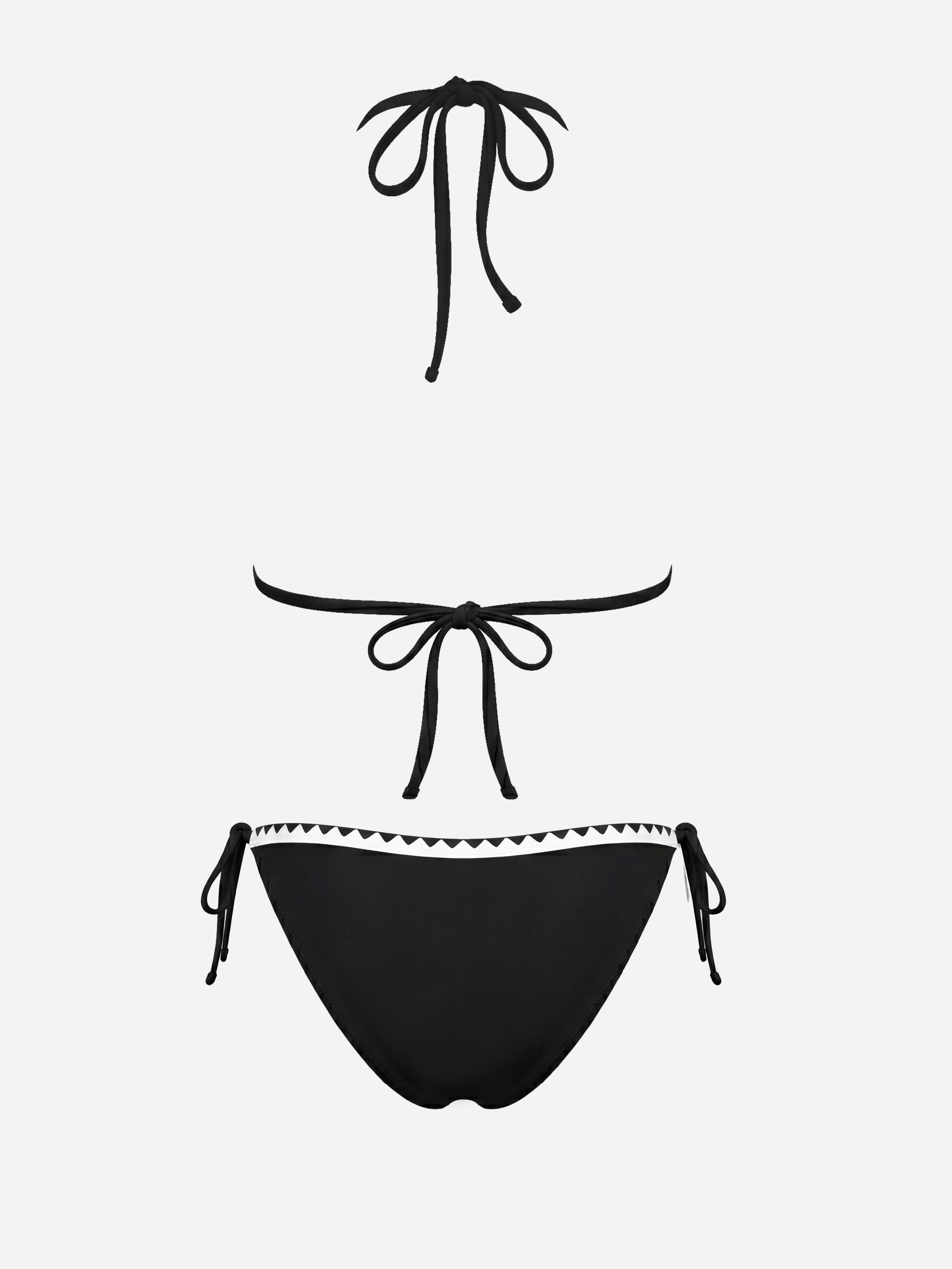 Lunel Gradient Halter Bikini Set