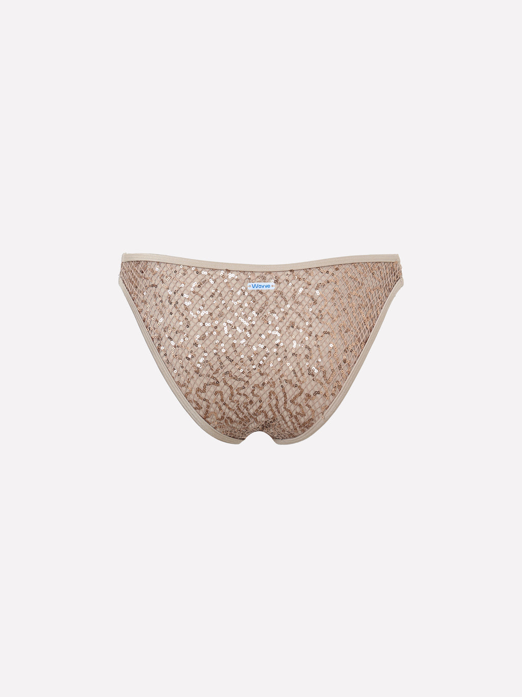 Eirlys Sequin Mesh Bikini Bottom