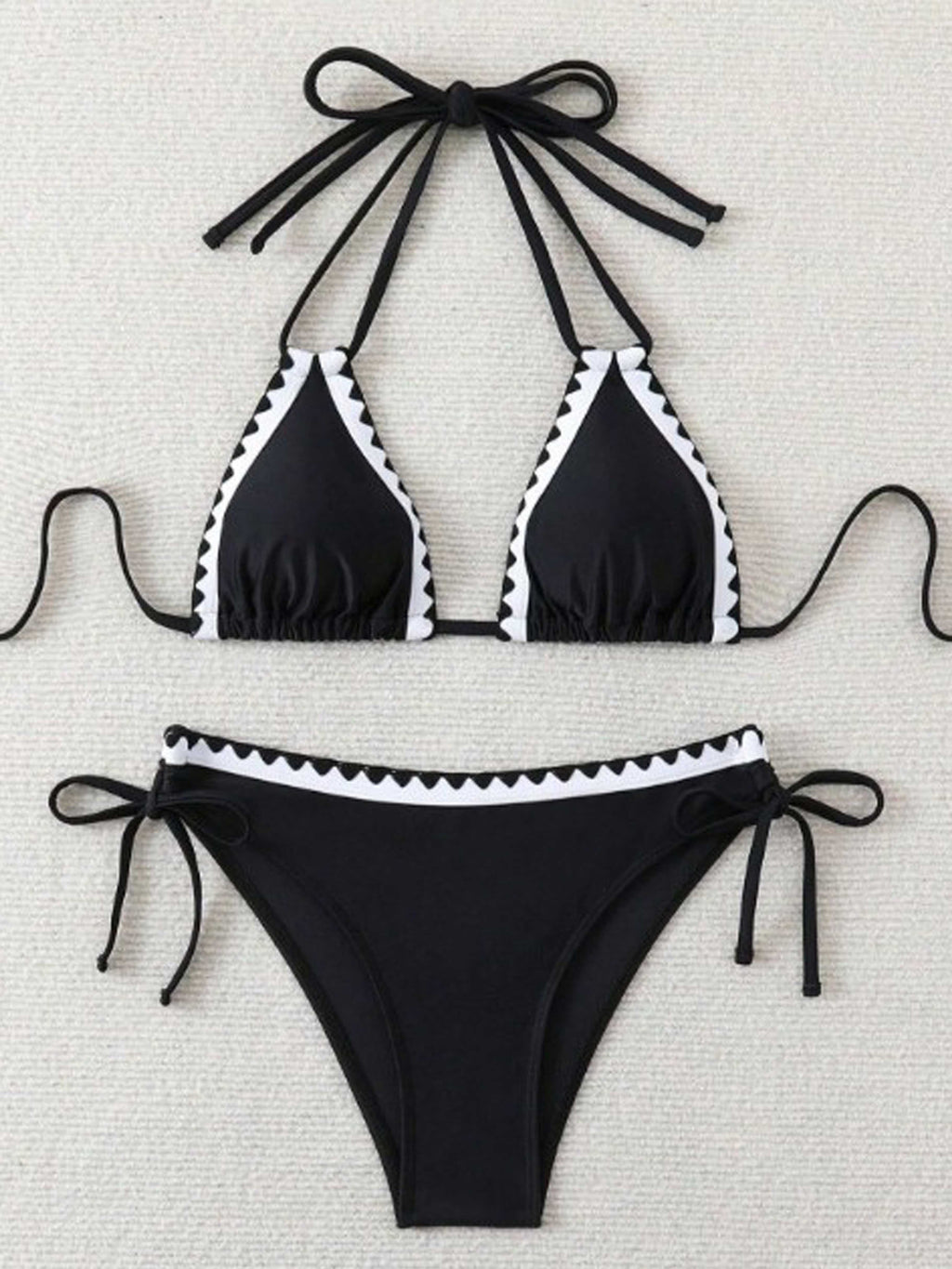 Lunel Gradient Halter Bikini Set
