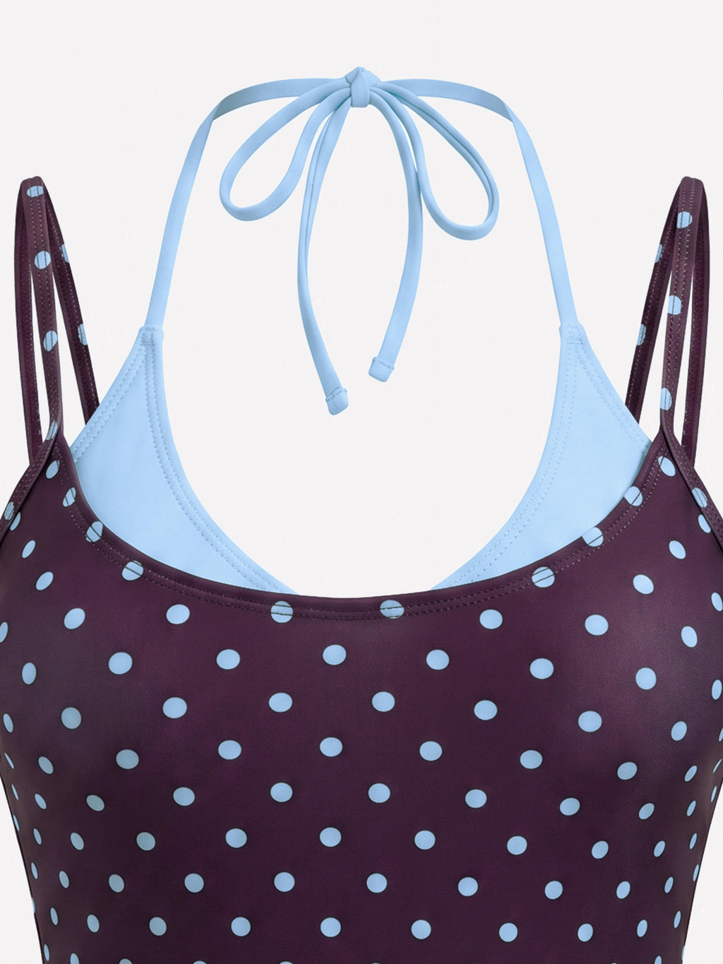 Dorea Polka Dot One-Piece Swimsuit