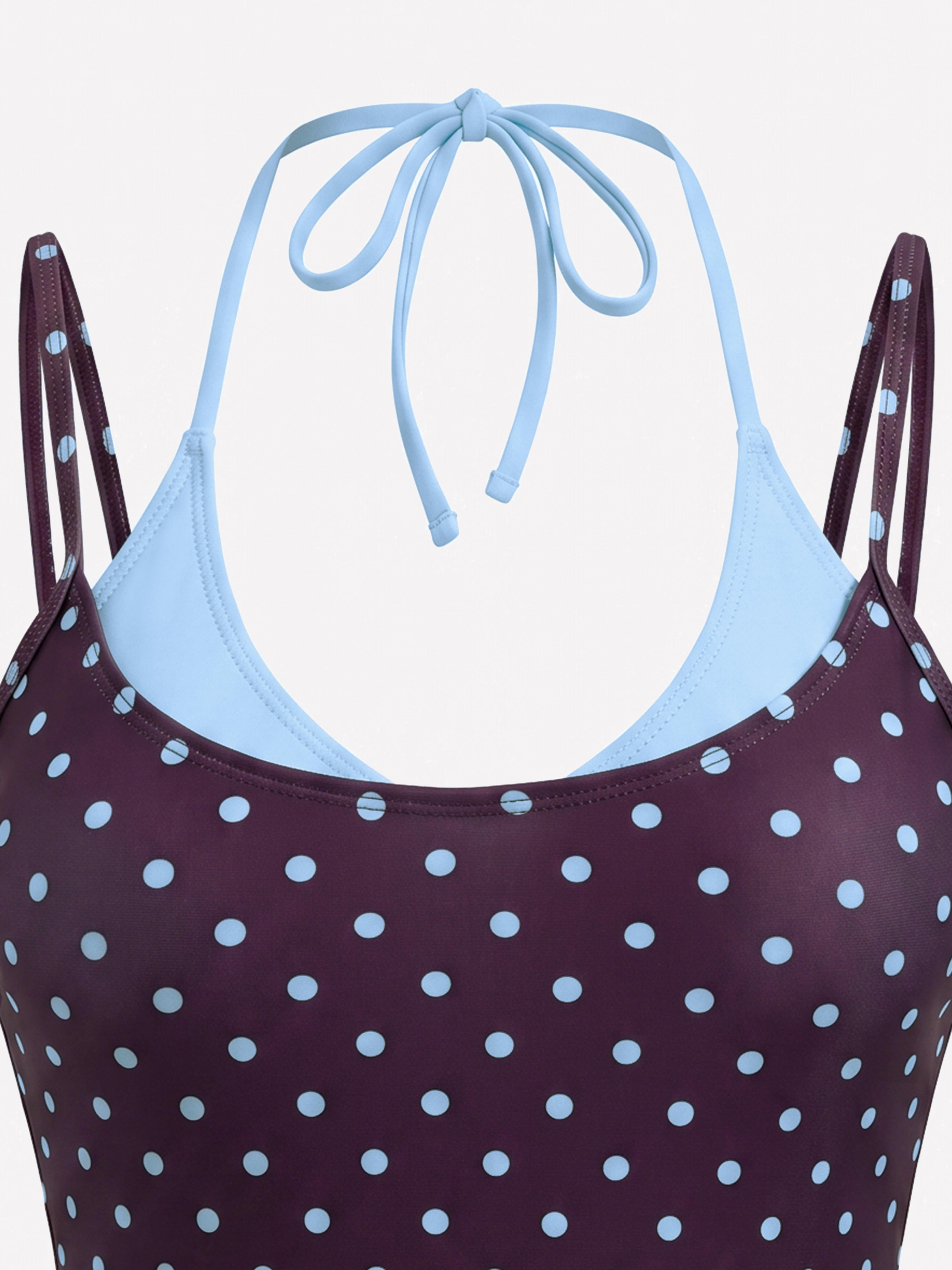 Dorea Polka Dot One-Piece Swimsuit