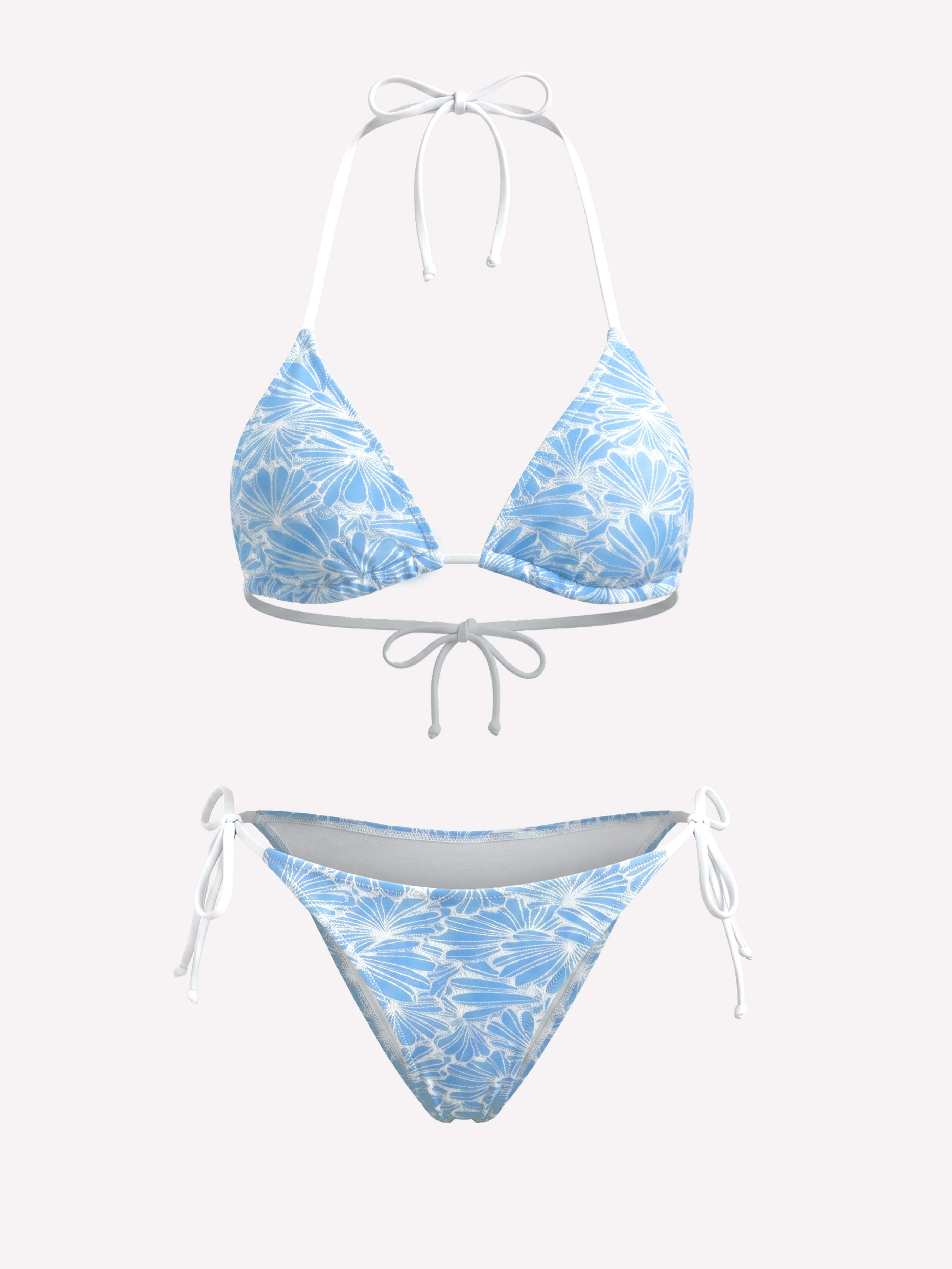 Fiora Botanical Tie Bikini Set