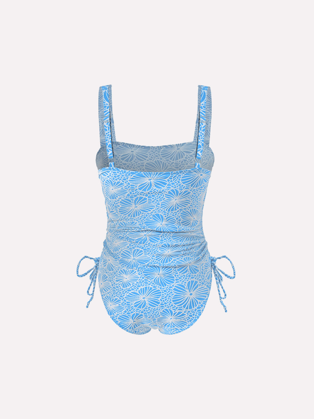 Fiora Floral Ruched One-Piece Swimsuit