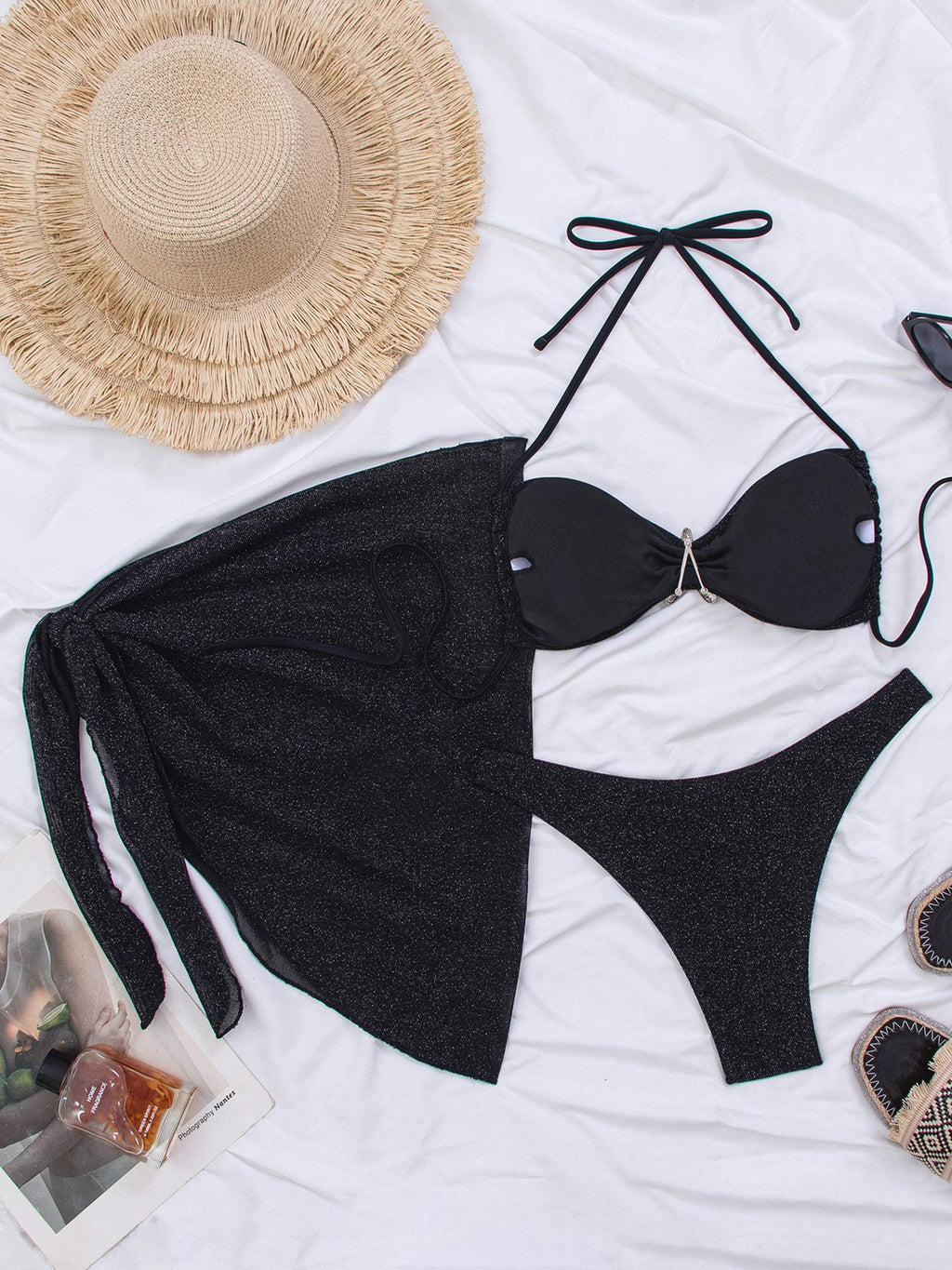 Eirlys Star Crystal 3-Piece Swim Set