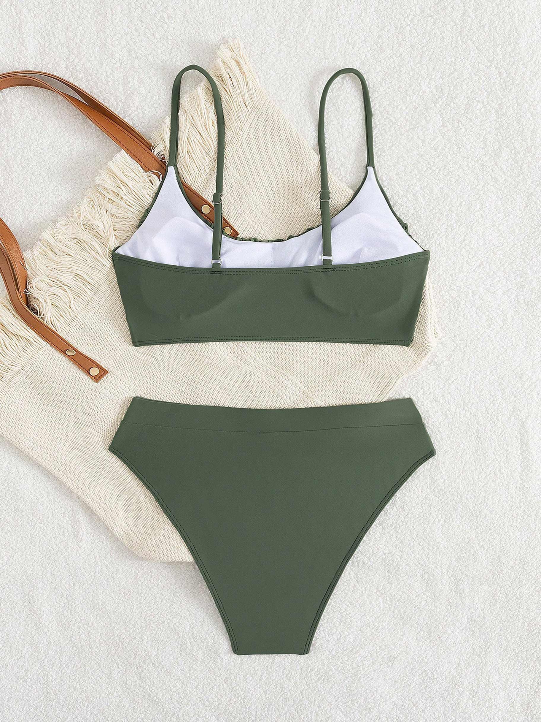 Lunel Ruched Bikini Set