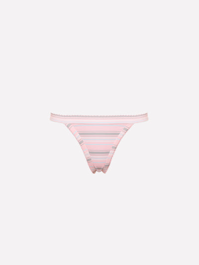 Marée Stripe Bikini Bottom