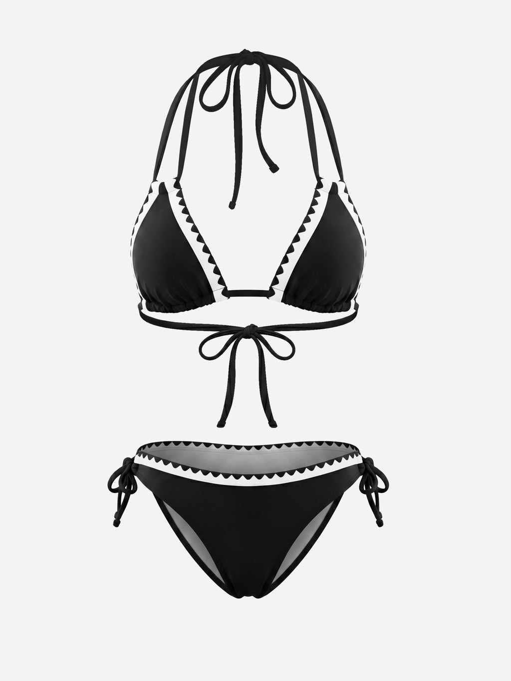 Lunel Gradient Halter Bikini Set