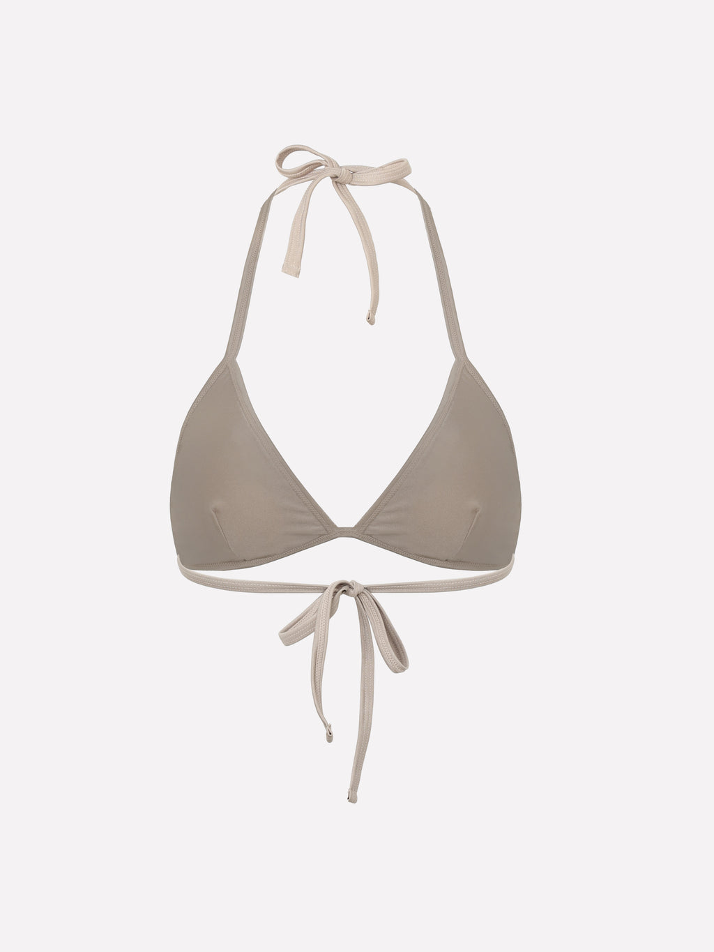 Eirlys Sequin Mesh Halter Bikini Top
