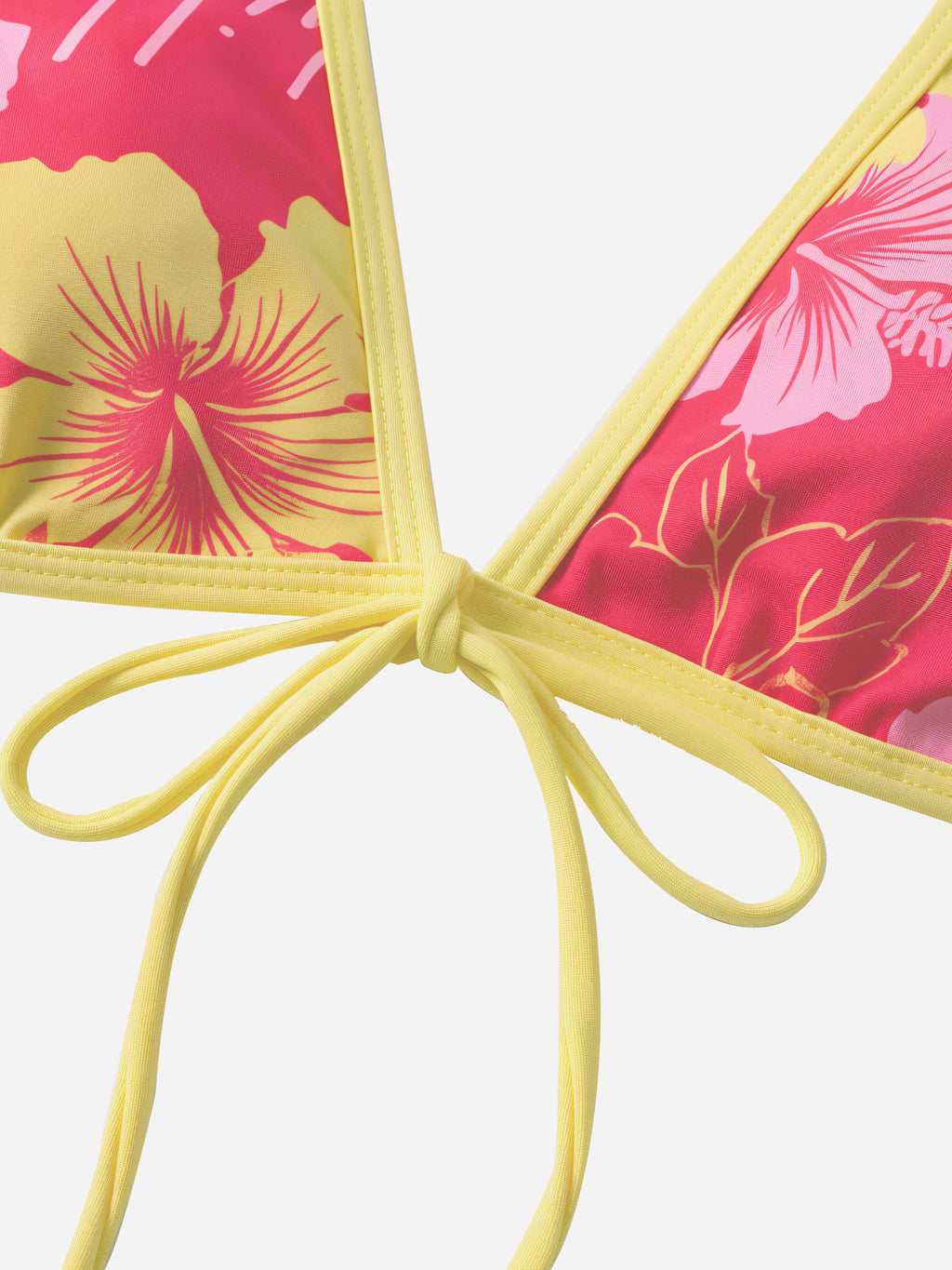 Roselle Floral Contrast Swim Set