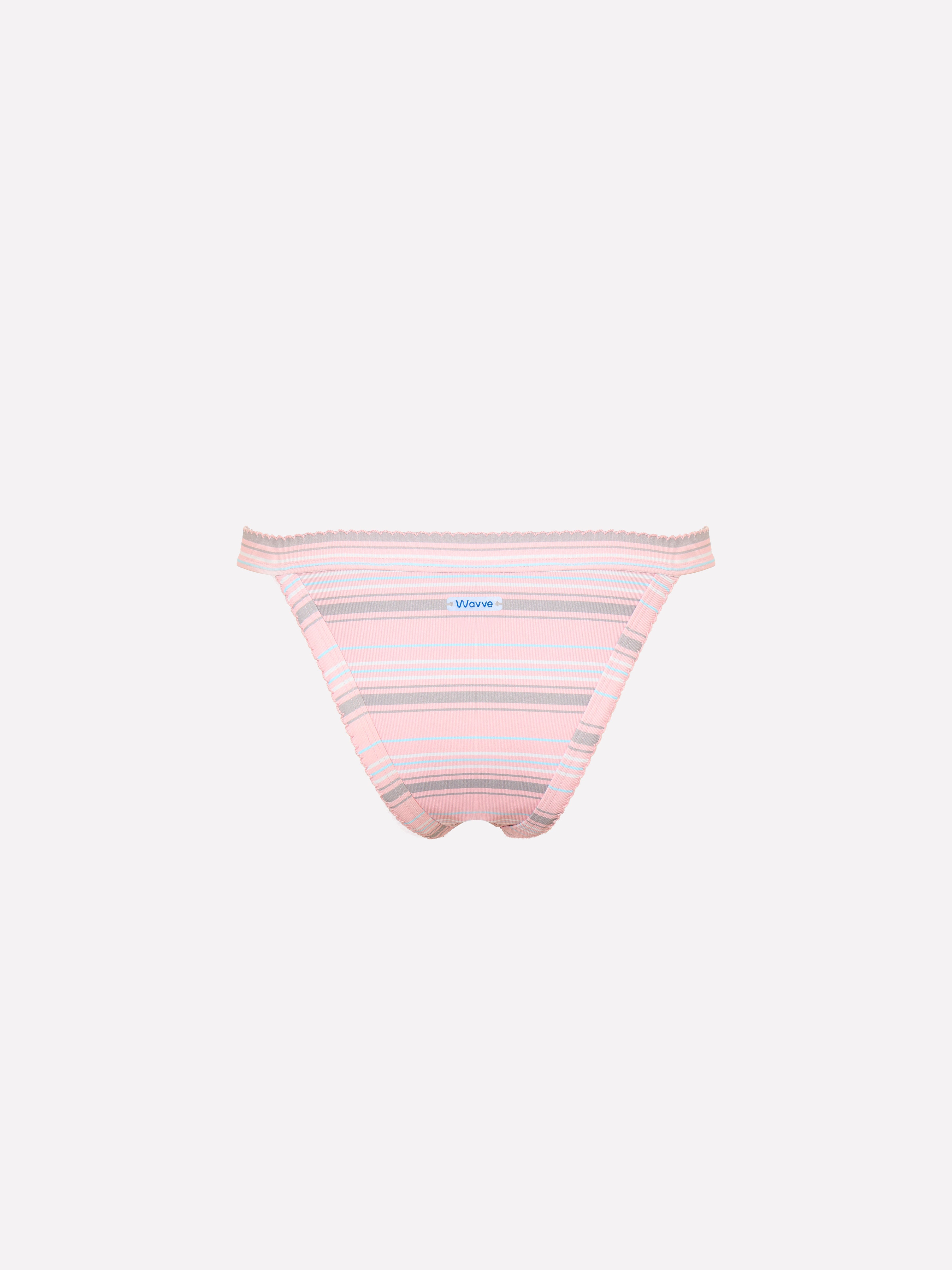 Marée Stripe Bikini Bottom