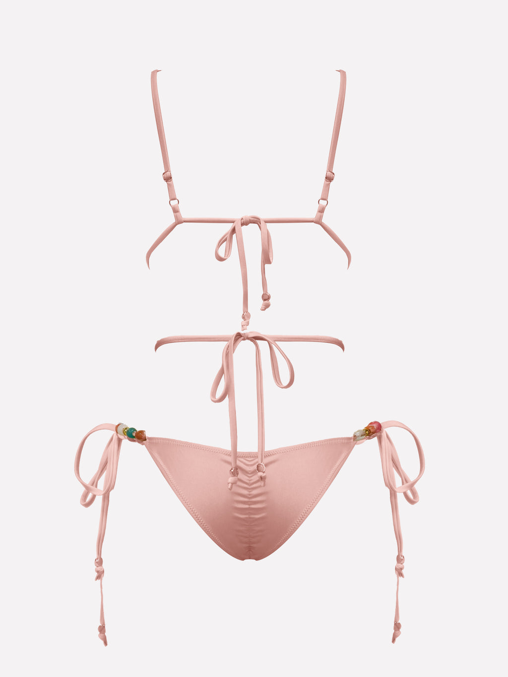 Lunel Ruched Deep V One-Piece Swimsuit