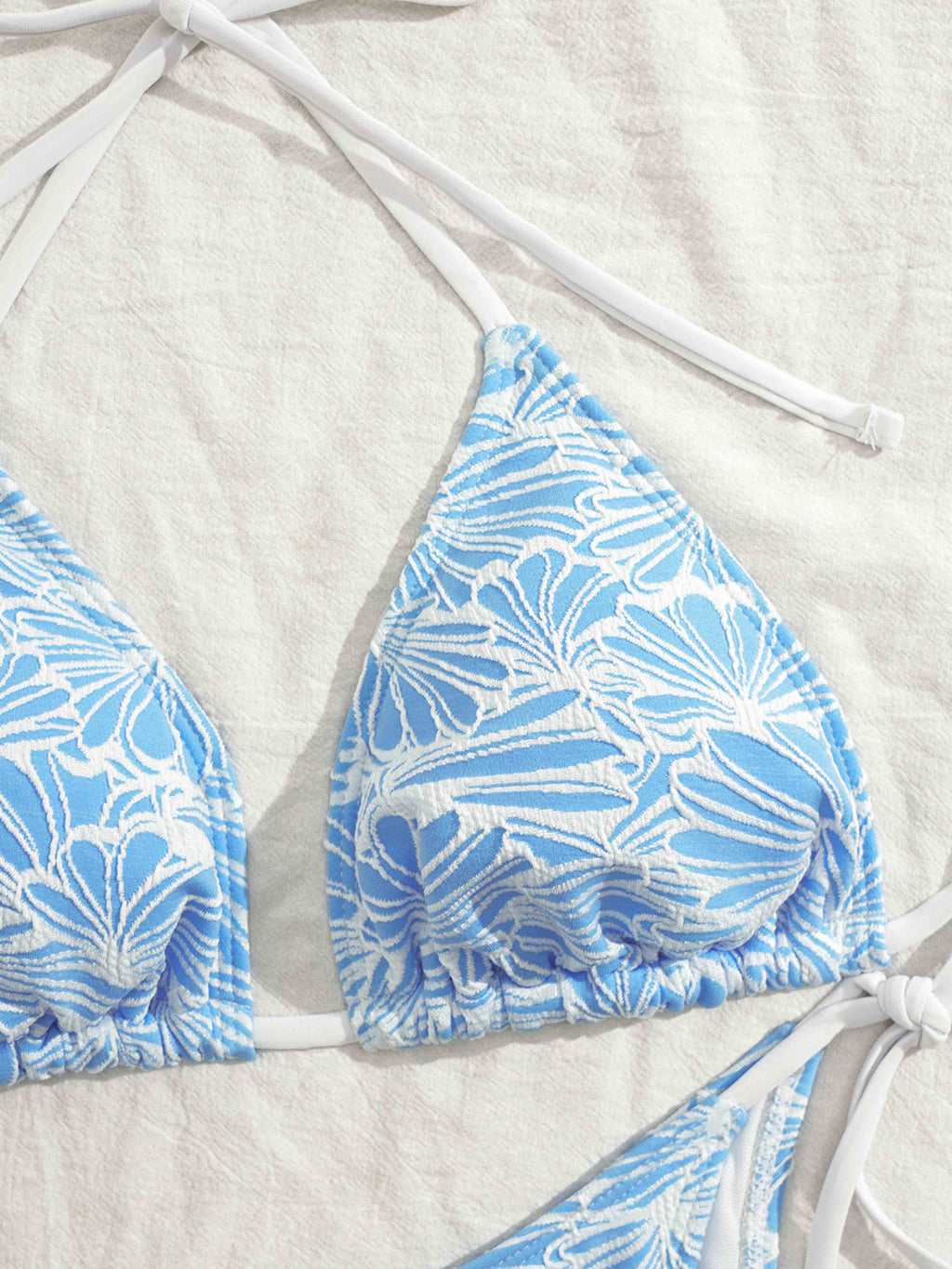Fiora Botanical Tie Bikini Set