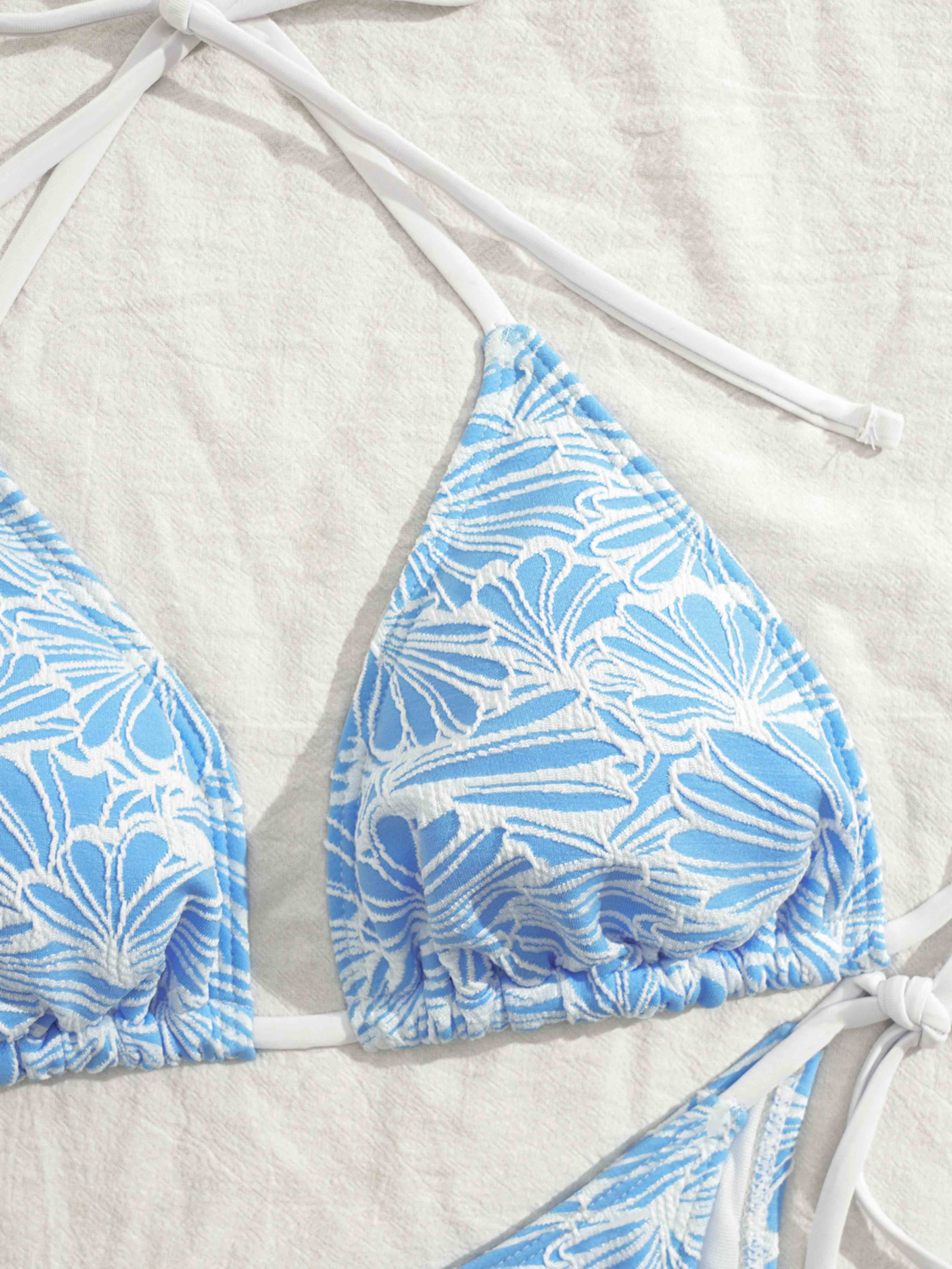 Fiora Botanical Tie Bikini Set