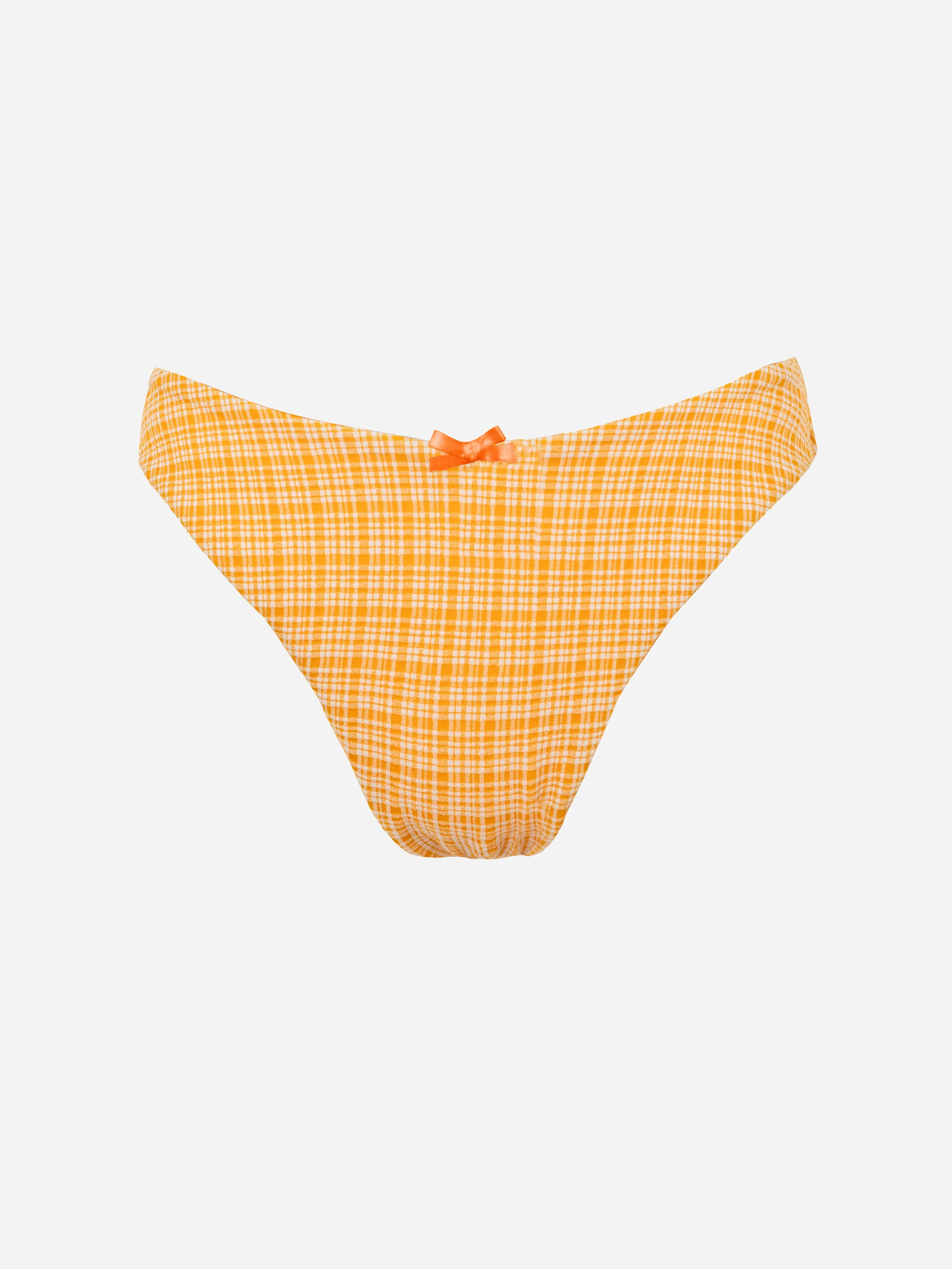 Citria Bow Bikini Bottom-Orange