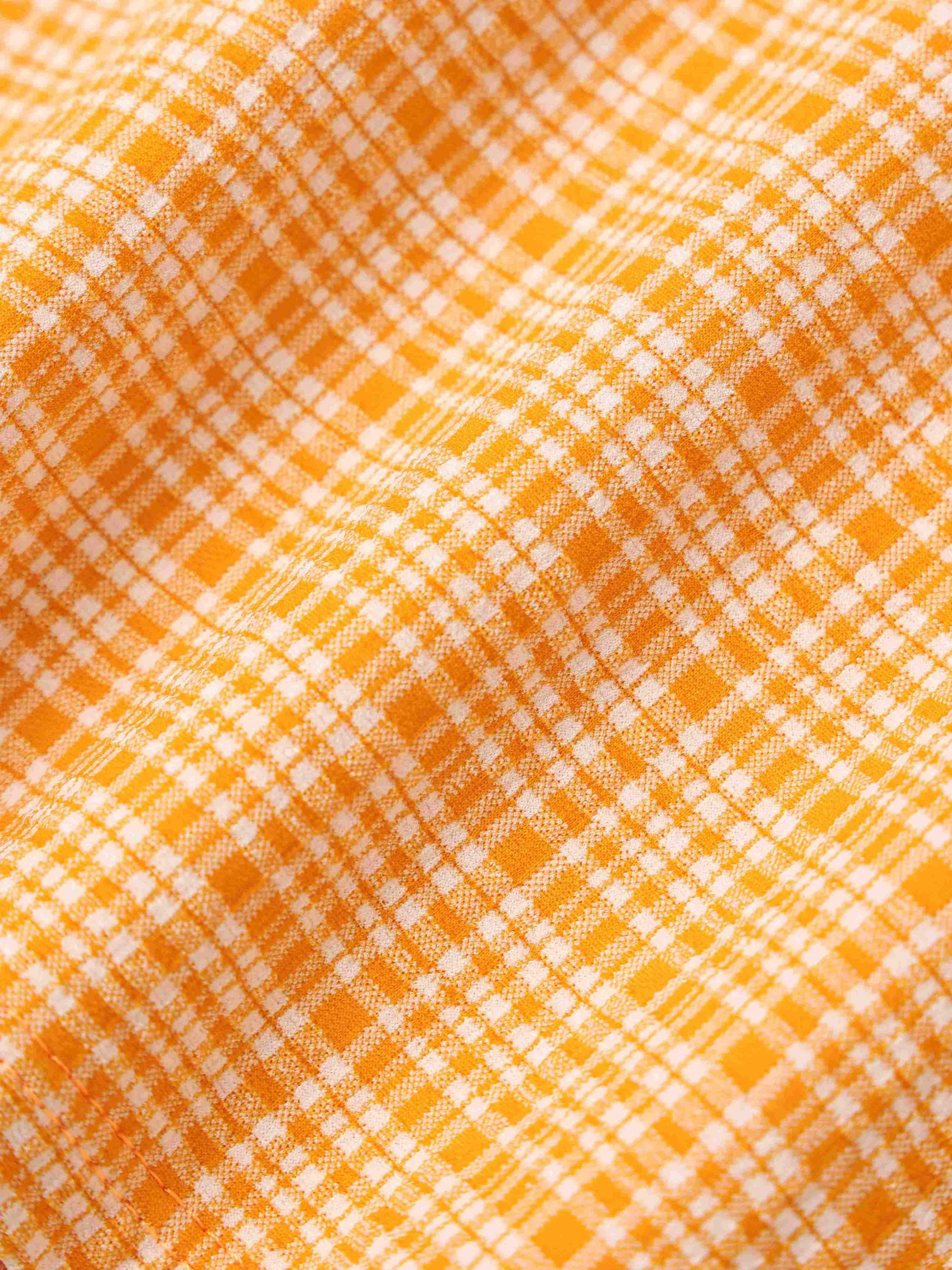 Citria Ruched Beach Skirt Cover-Up-Orange