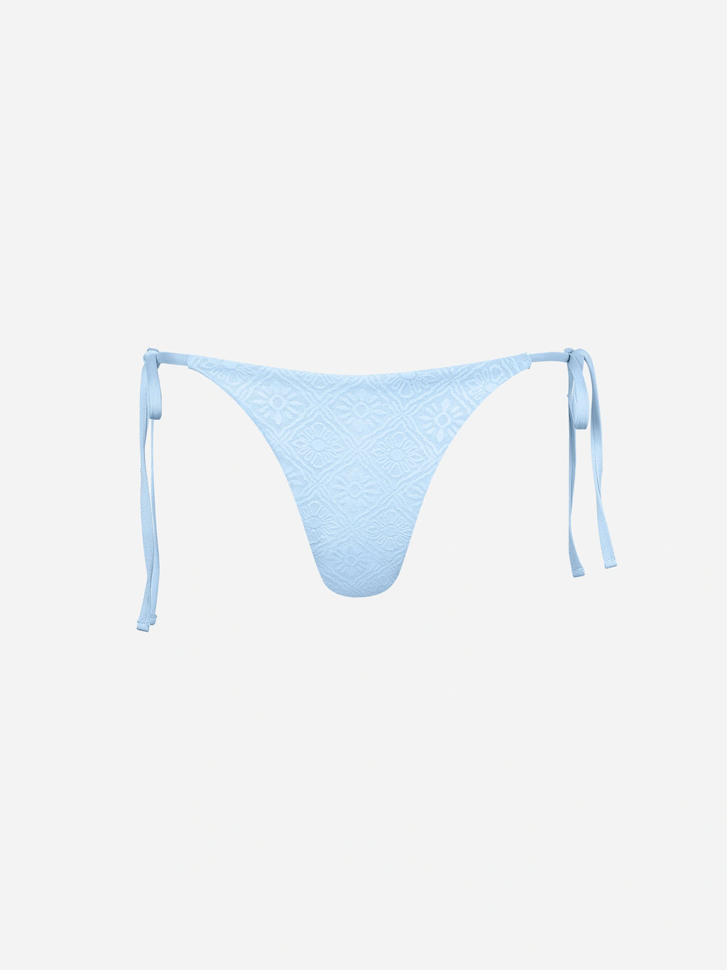 Solara Tie-Side Bikini Bottom-Blue