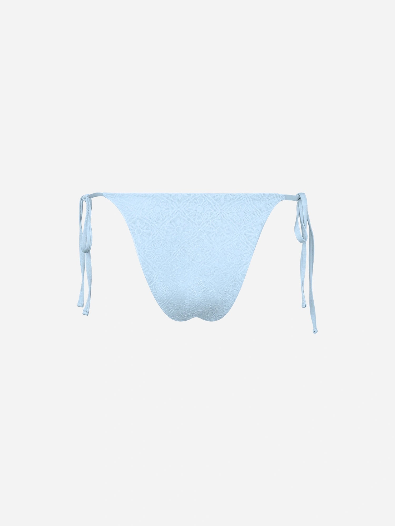 Solara Tie-Side Bikini Bottom-Blue