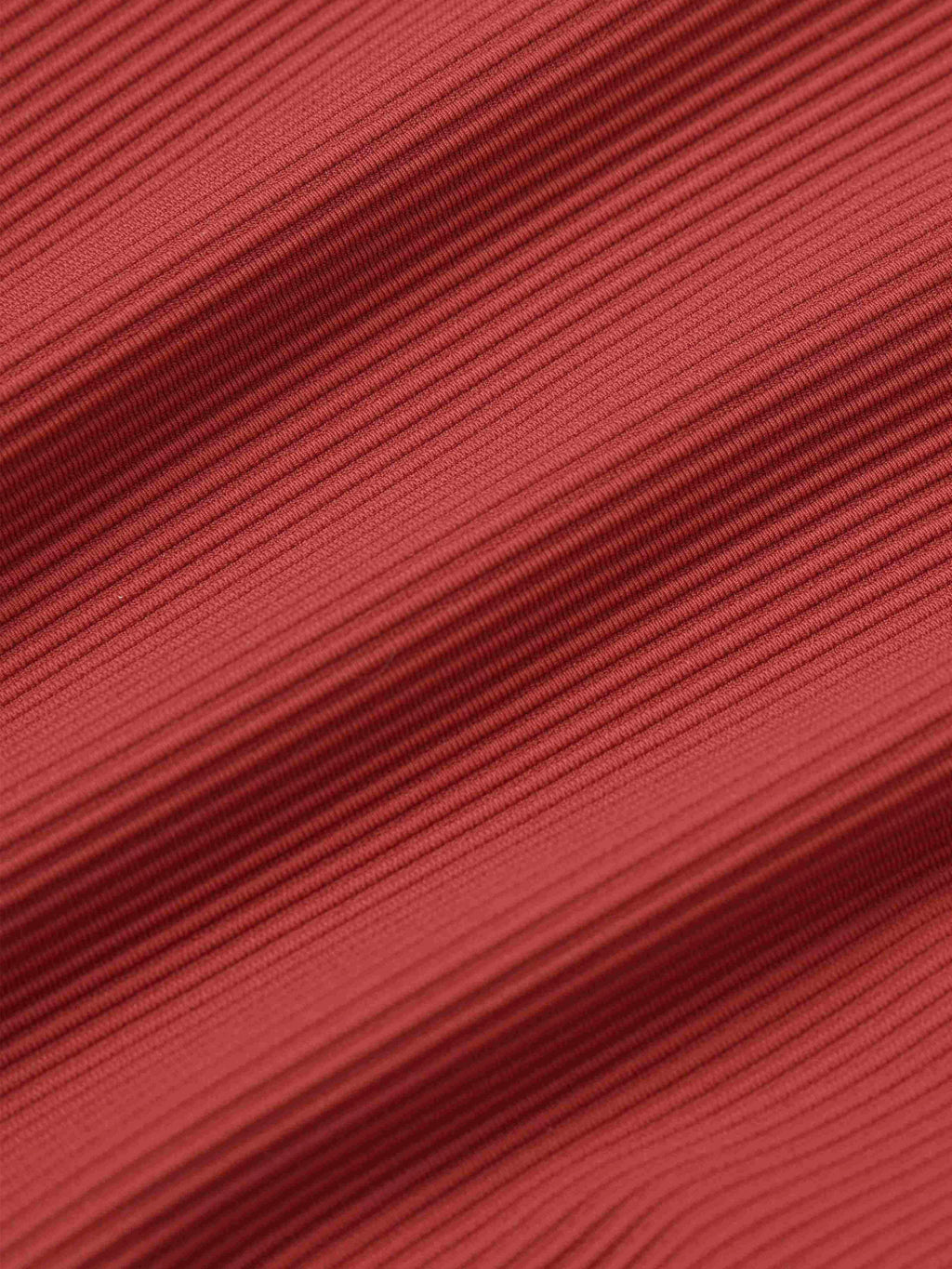 Serra Contrast Scalloped Bikini Bottom-Brick Red