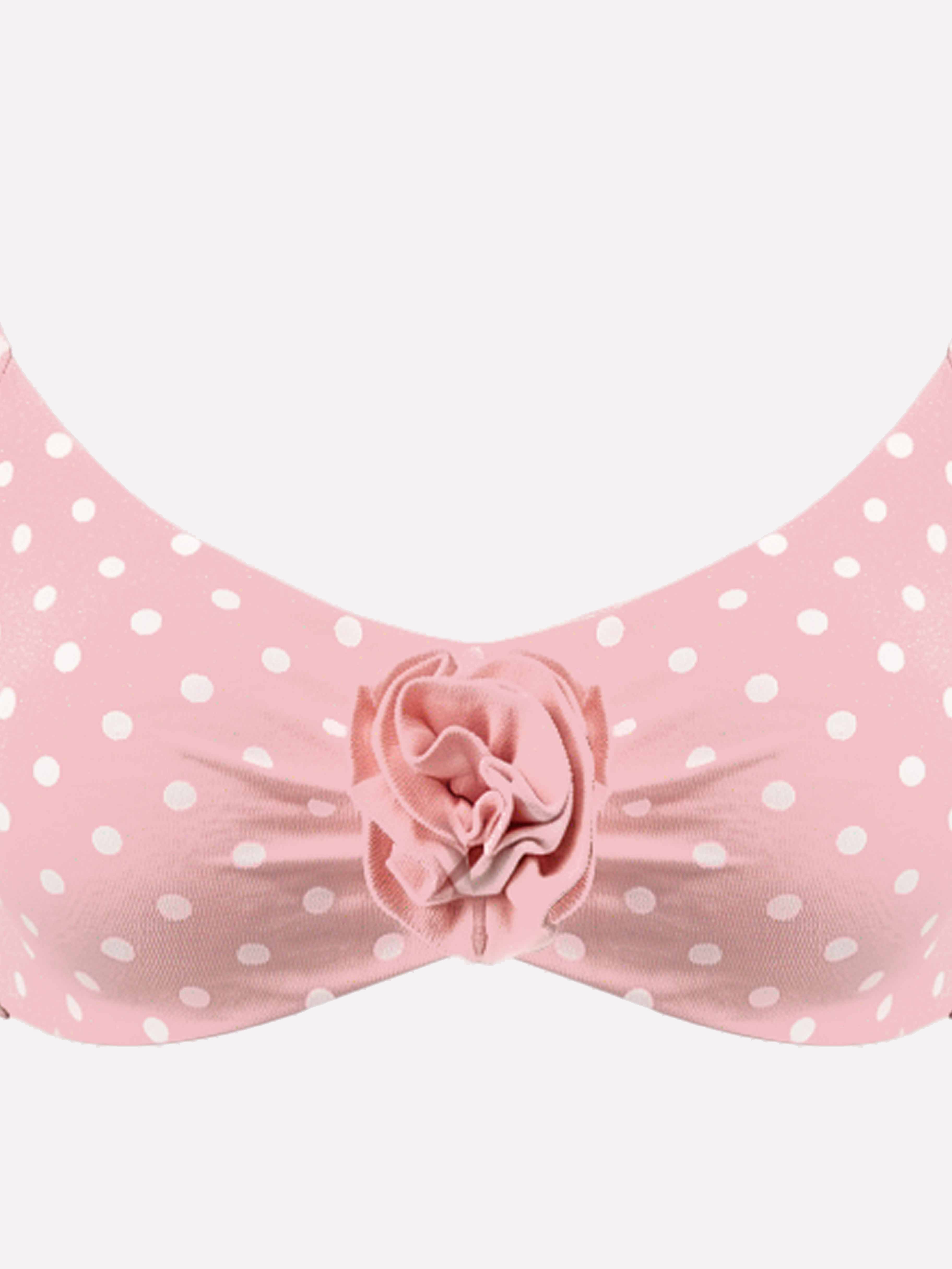 Roselle Polka Dot Rose Tankini Set
