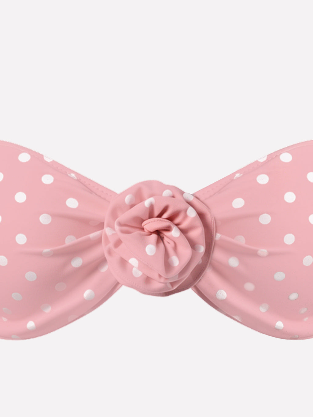 Roselle Polka Dot Rose Bikini Set
