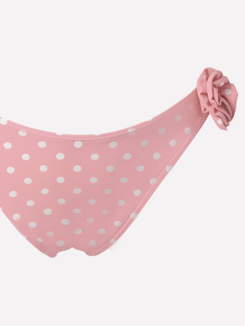 Roselle Polka Dot Rose Bikini Set