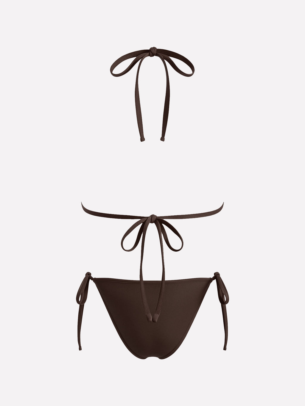 Sable Floral Halter Bikini Set