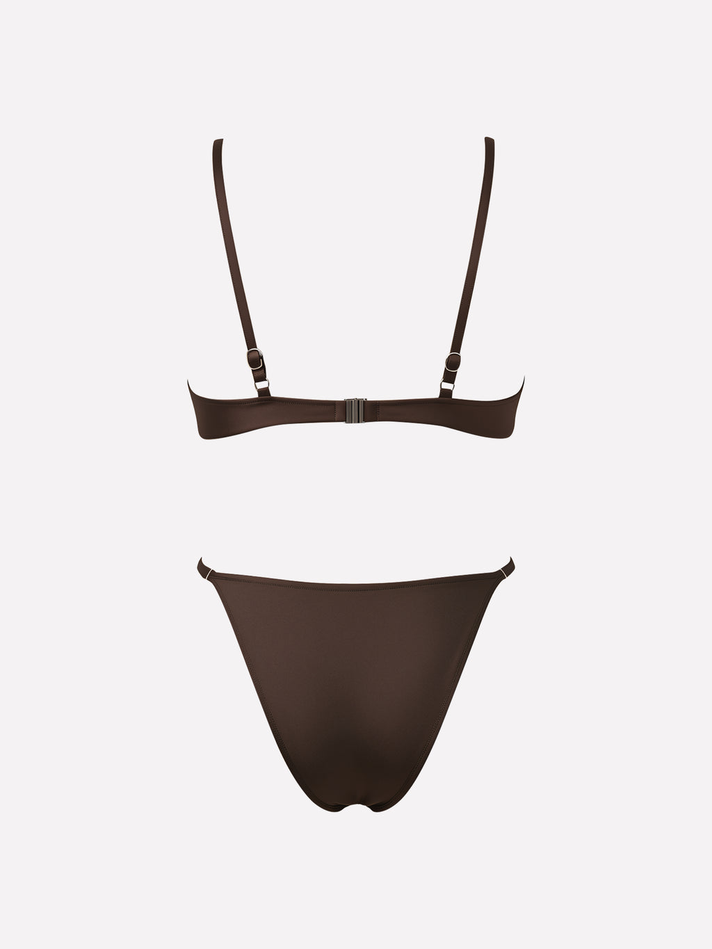 Sable Ruched Strap Bikini Set