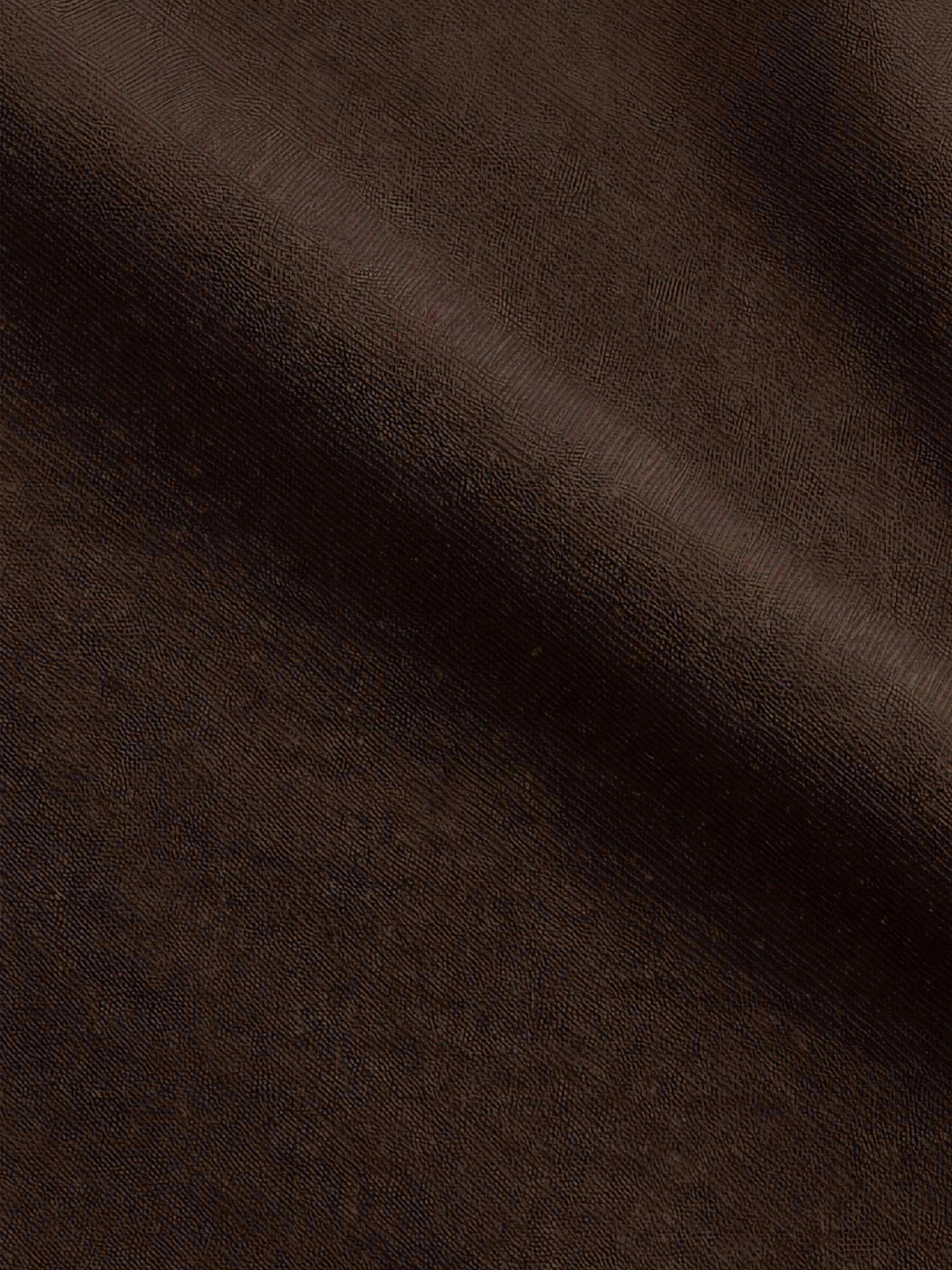 Sable Ruched Strap Bikini Top-Brown