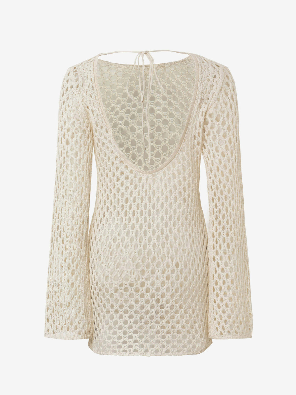Cutout Beach Cover-Up-Apricot