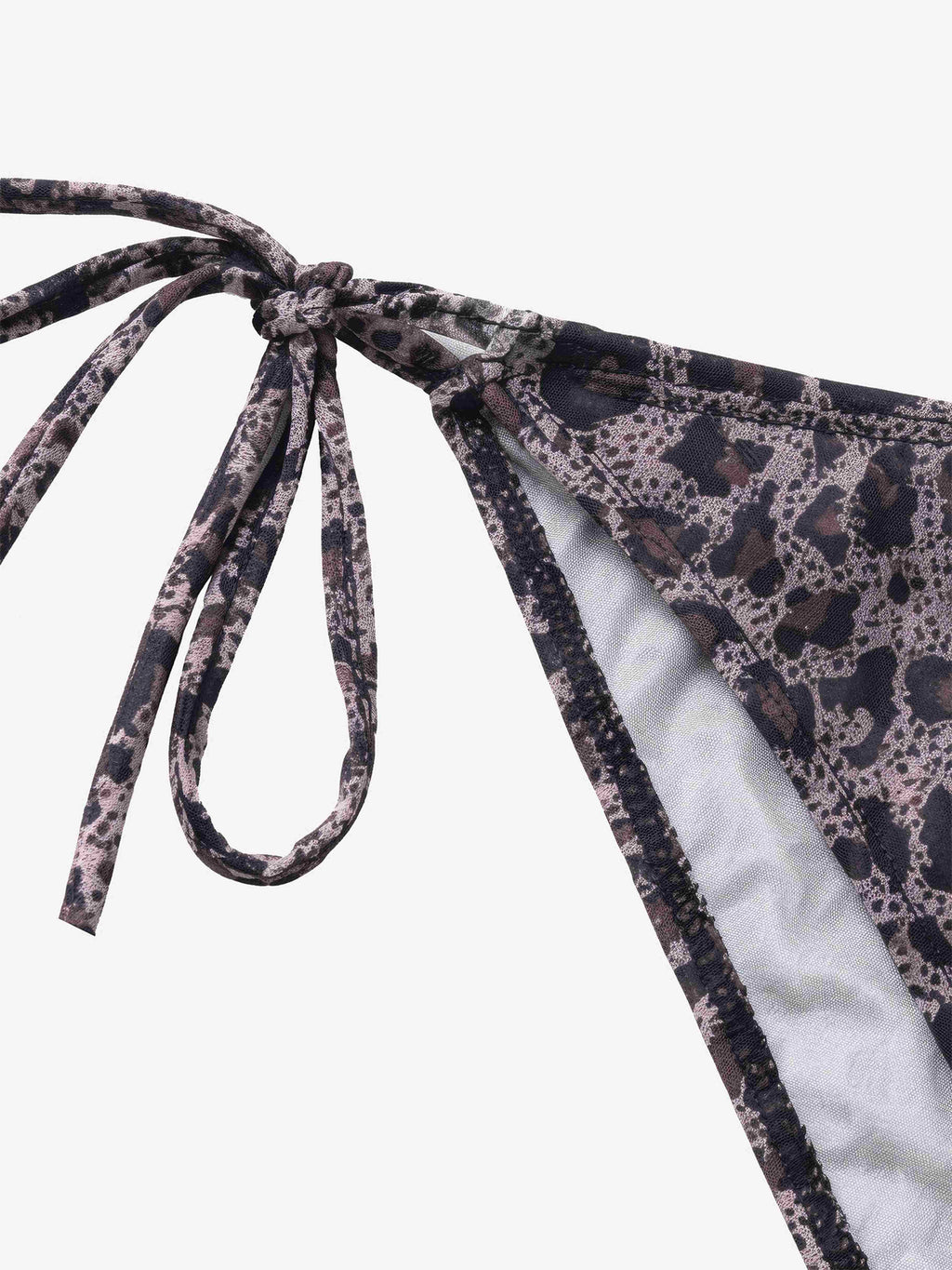 Savara Leopard Halter Tankini Set