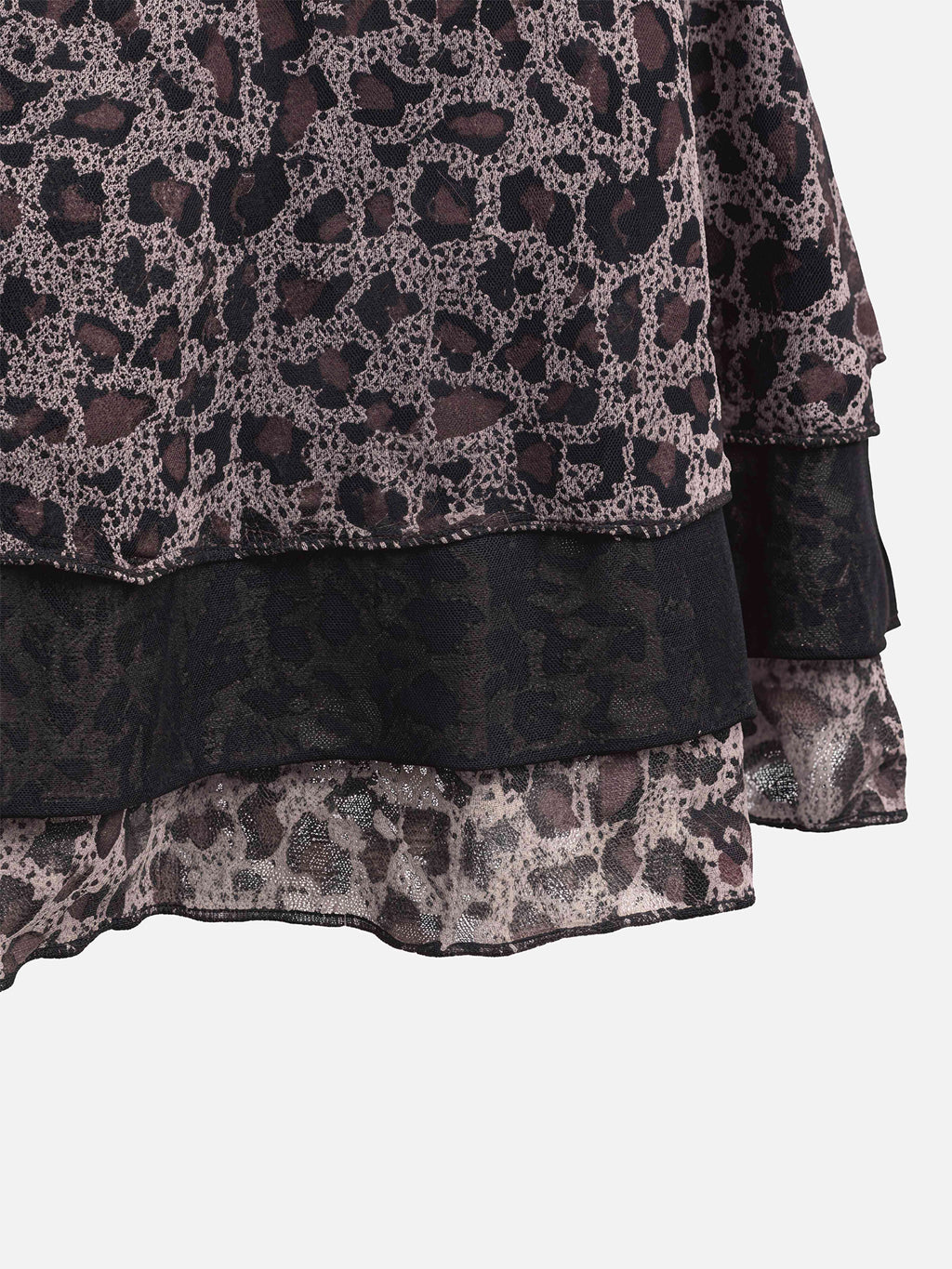 Savara Leopard Beach Cover-Up-Camel