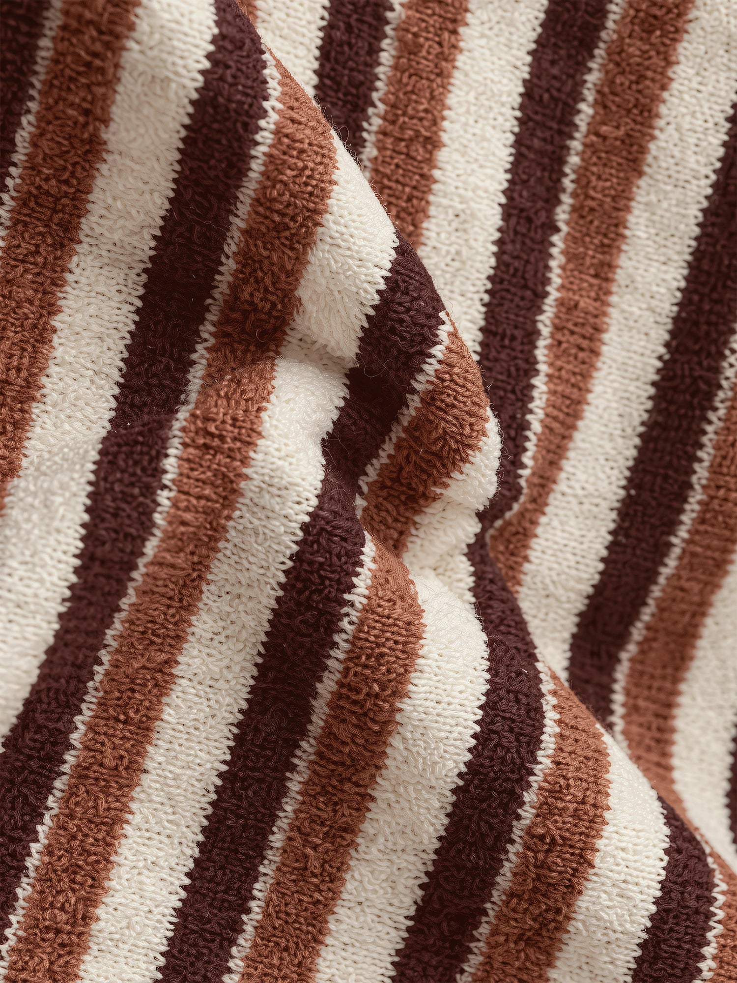 Thalor Starfish Striped Bikini Bottom-Brown