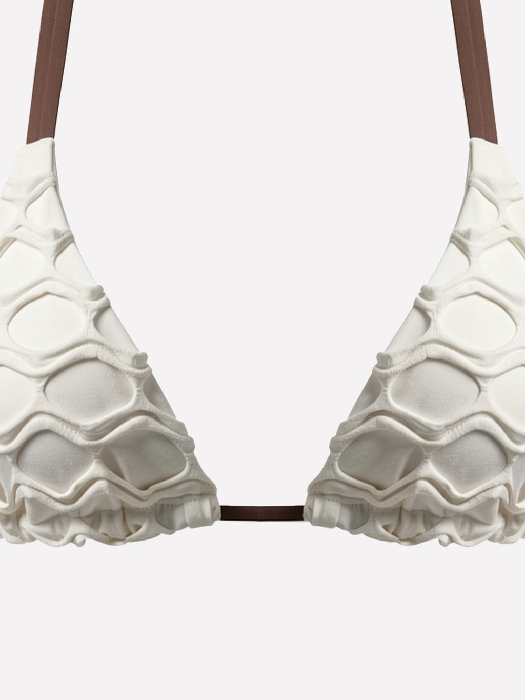 Lunel Contrast Textured Bikini Set