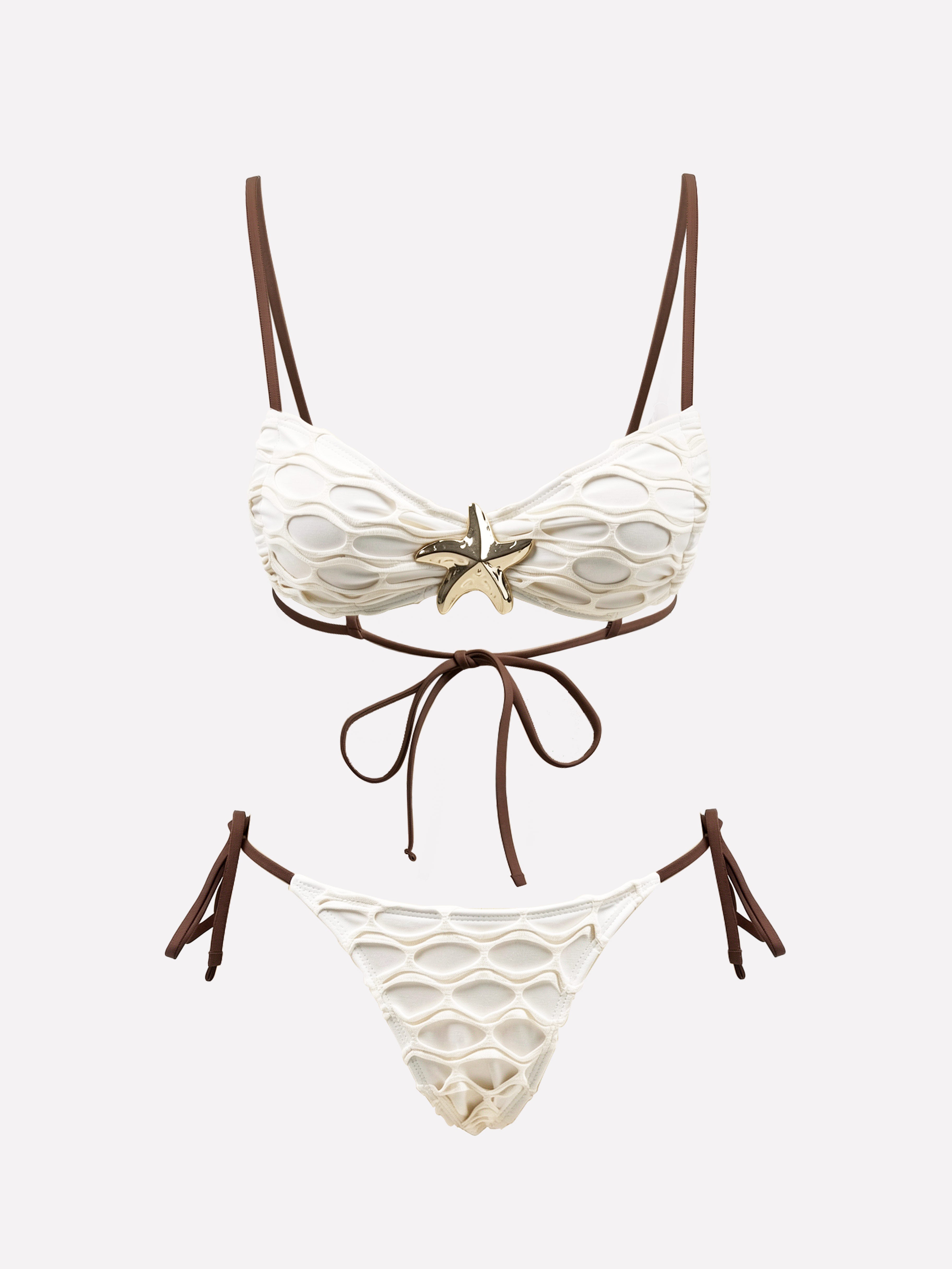 Lunel Star Detail Bikini Set