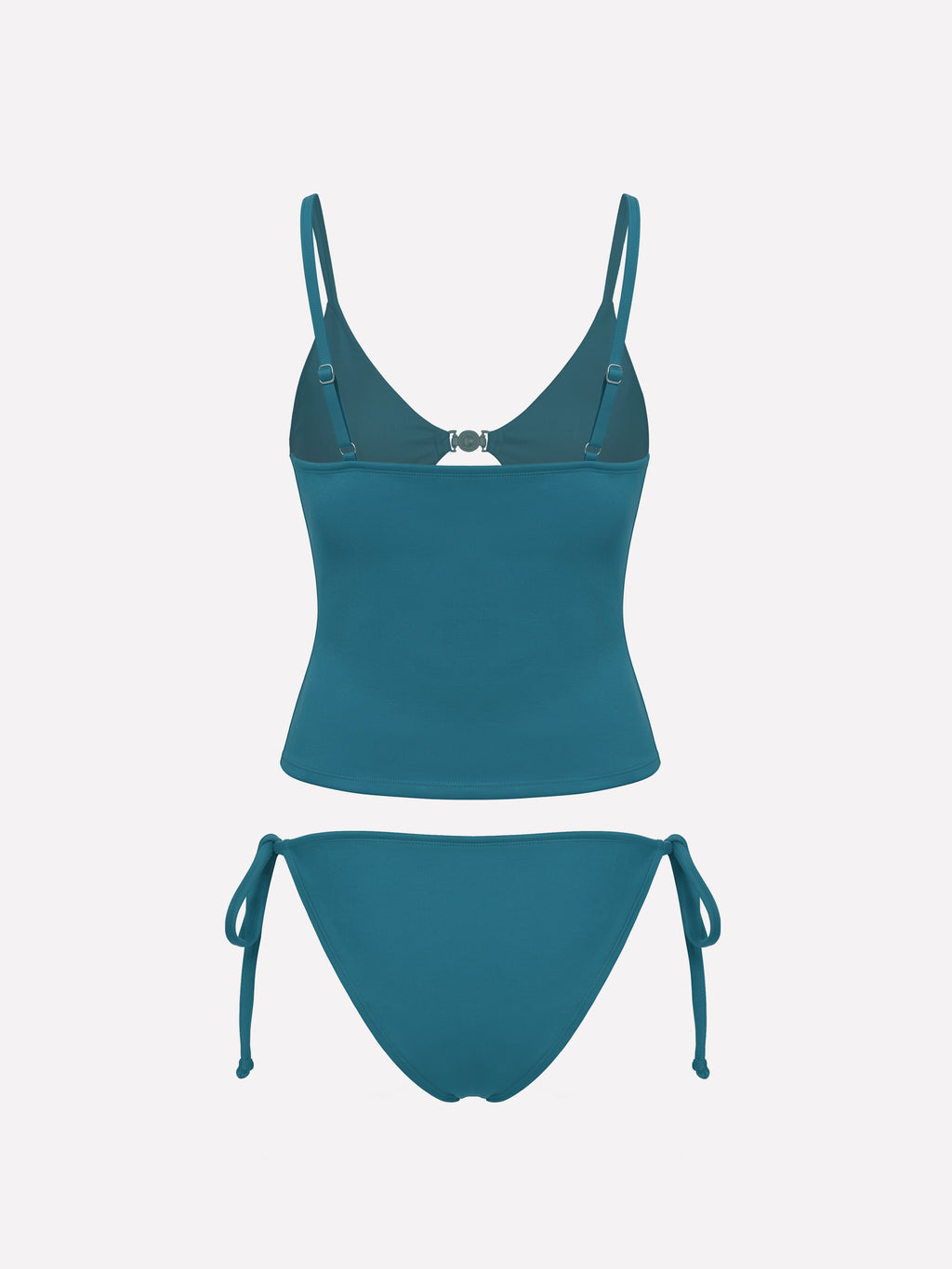 Lunel Metal Detail Tankini Set