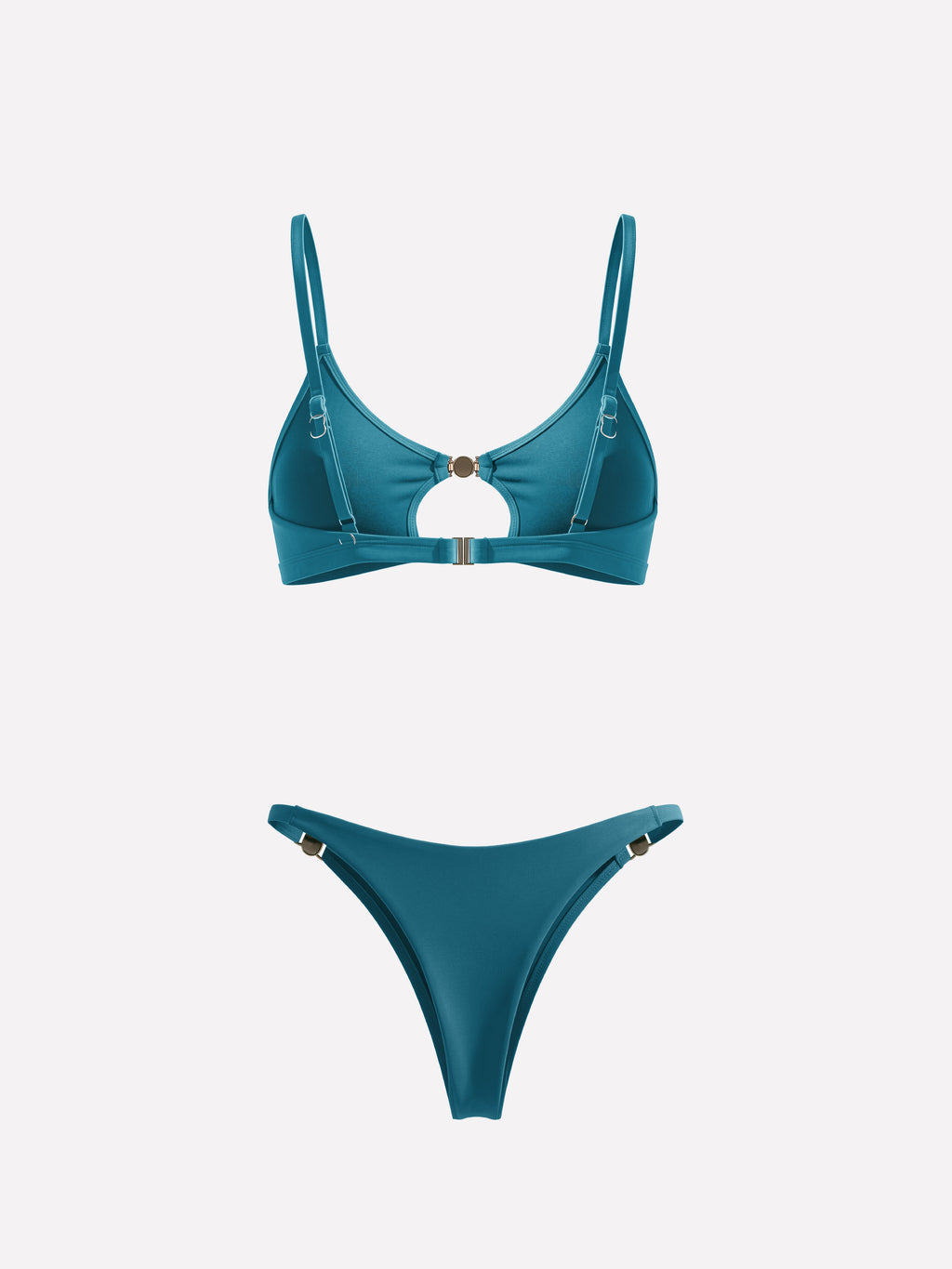 Lunel Metal Detail Bikini Set