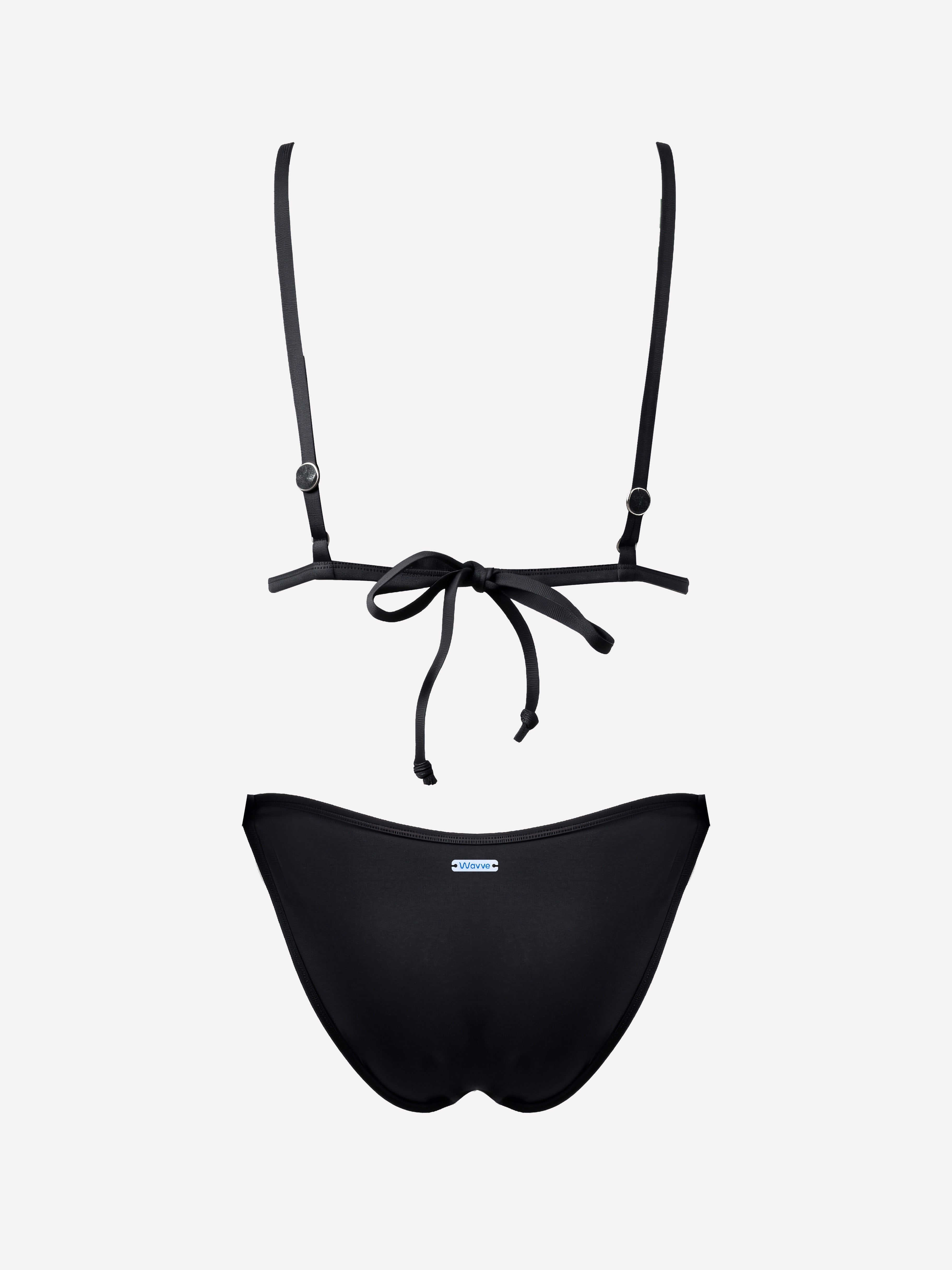 Sable Minimal Tie Bikini Set