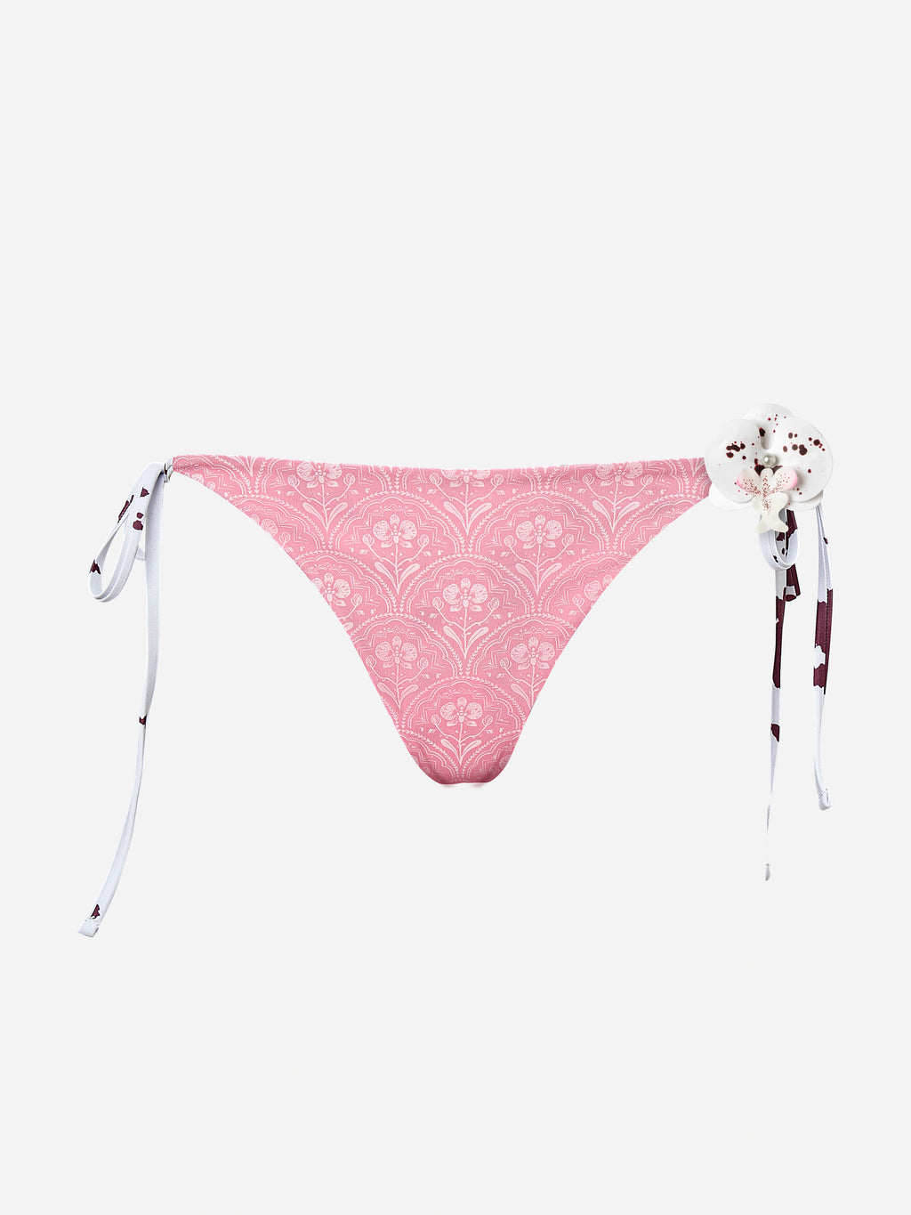 Virea Reversible Tie-Side Bikini Bottom-Fuchsia