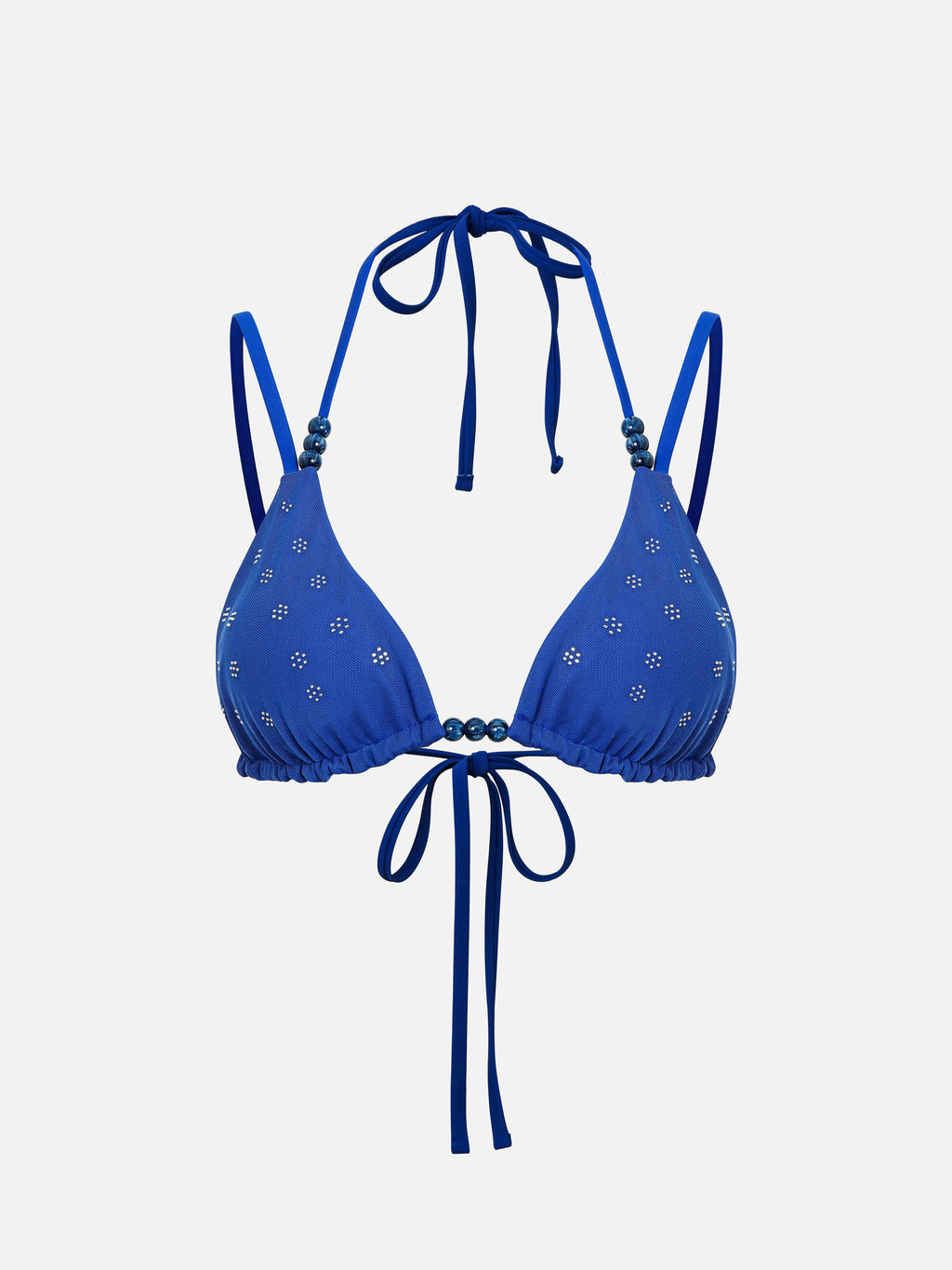 Eirlys Rhinestone Halter Bikini Top