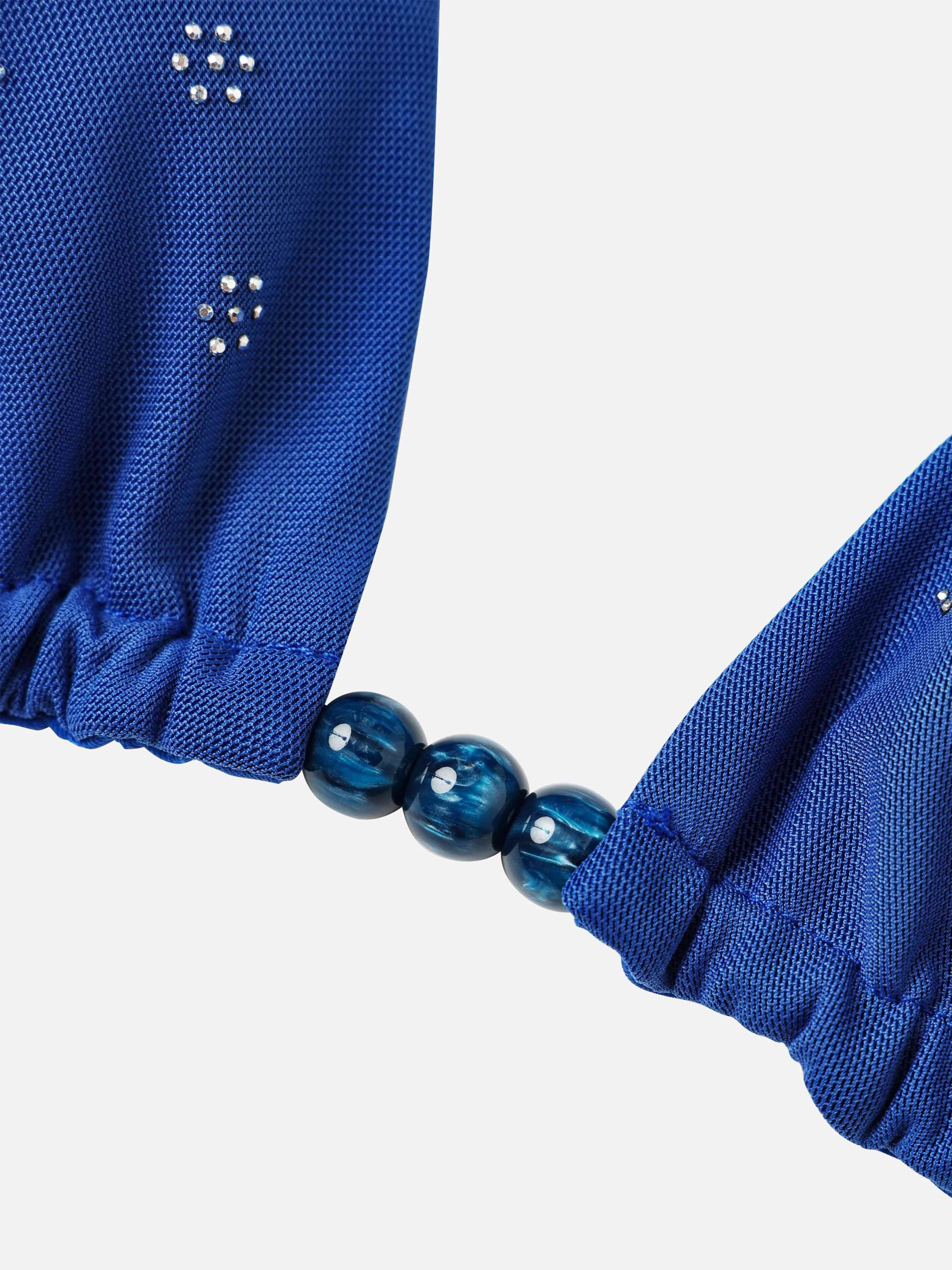 Eirlys Rhinestone Halter Bikini Top