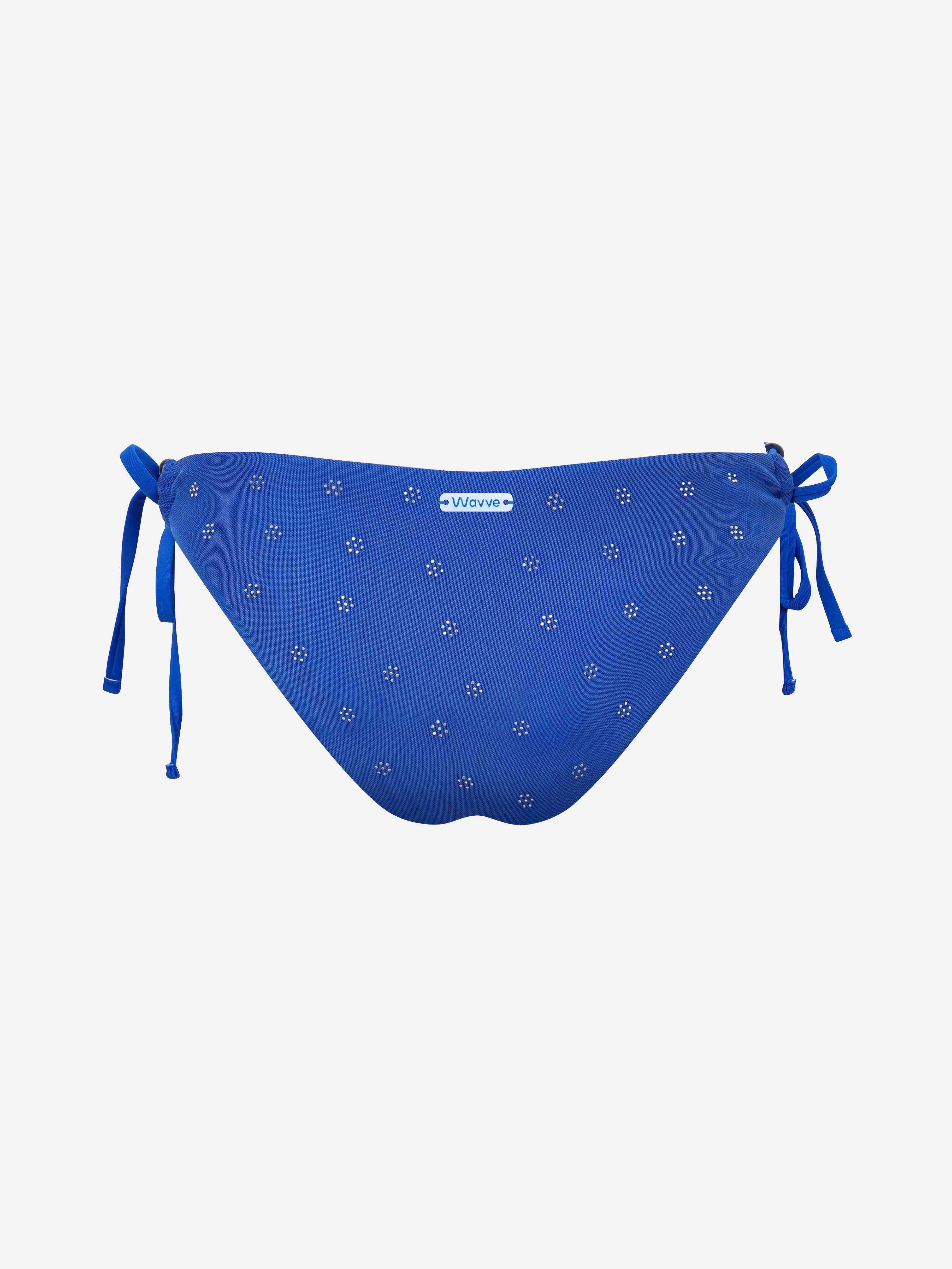 Eirlys Rhinestone Tie-Side Bikini Bottom