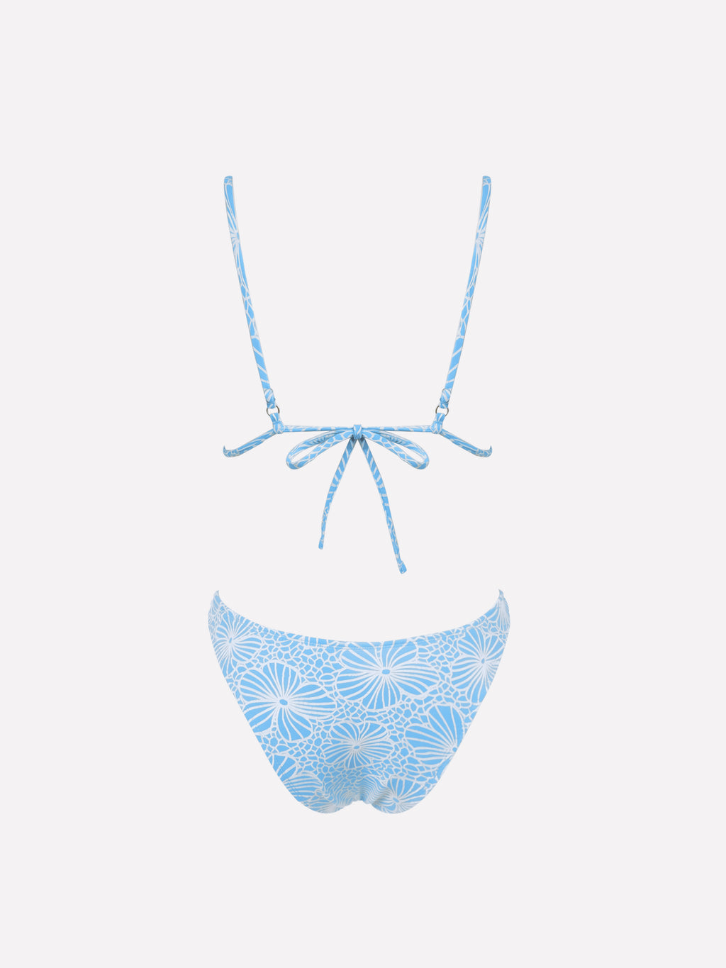 Fiora Ruched Cutout Bikini Set