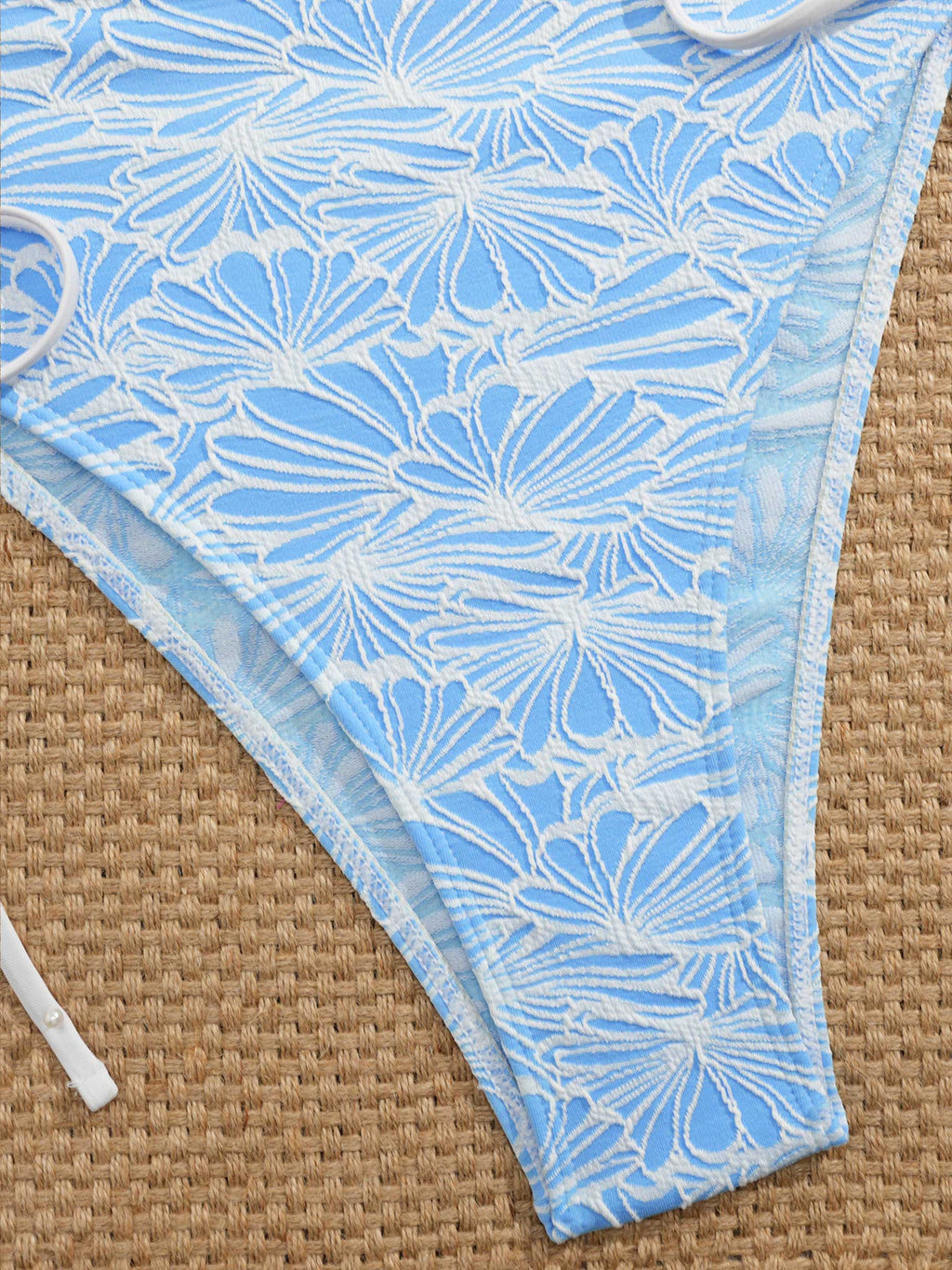 Fiora Botanical Tie One-Piece Swimsuit