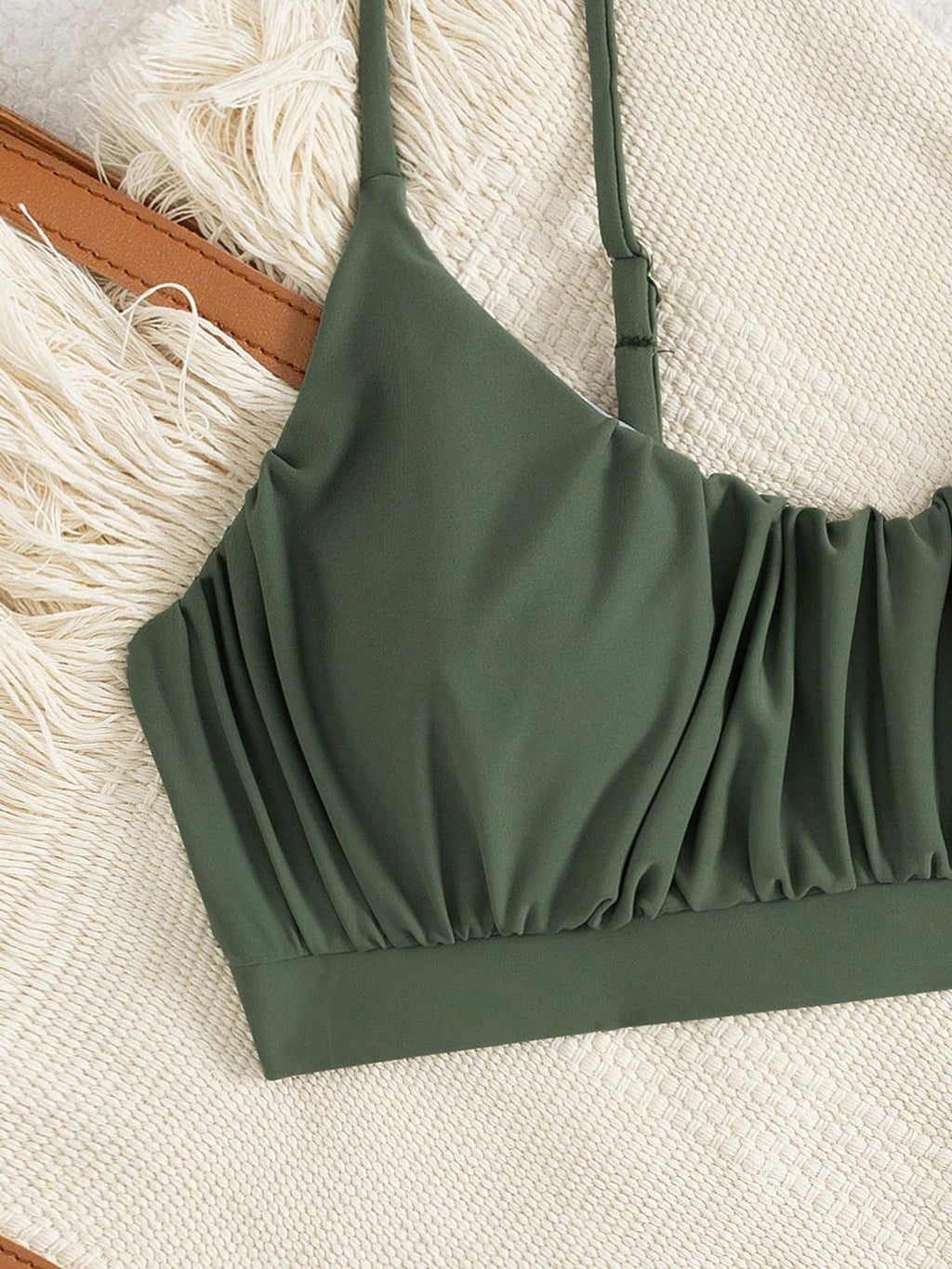 Lunel Ruched Bikini Set