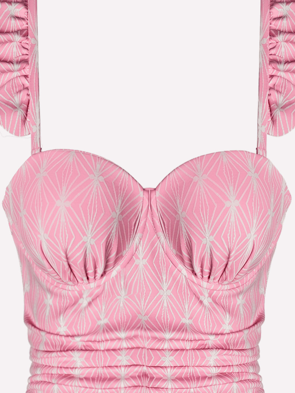 Noctra Ruched One-Piece Swimsuit